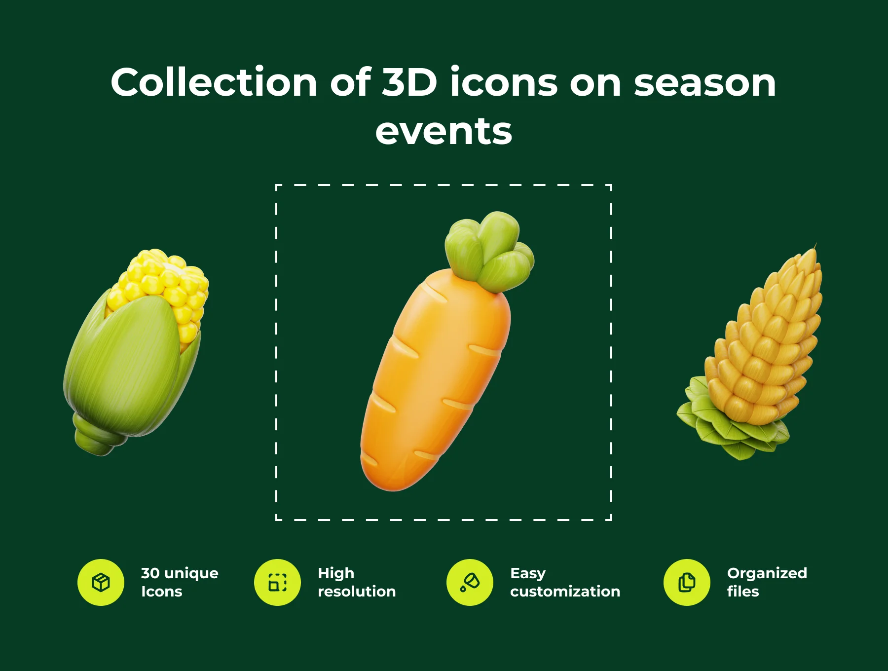 Farming And Agriculture 3D Illustration Pack 2