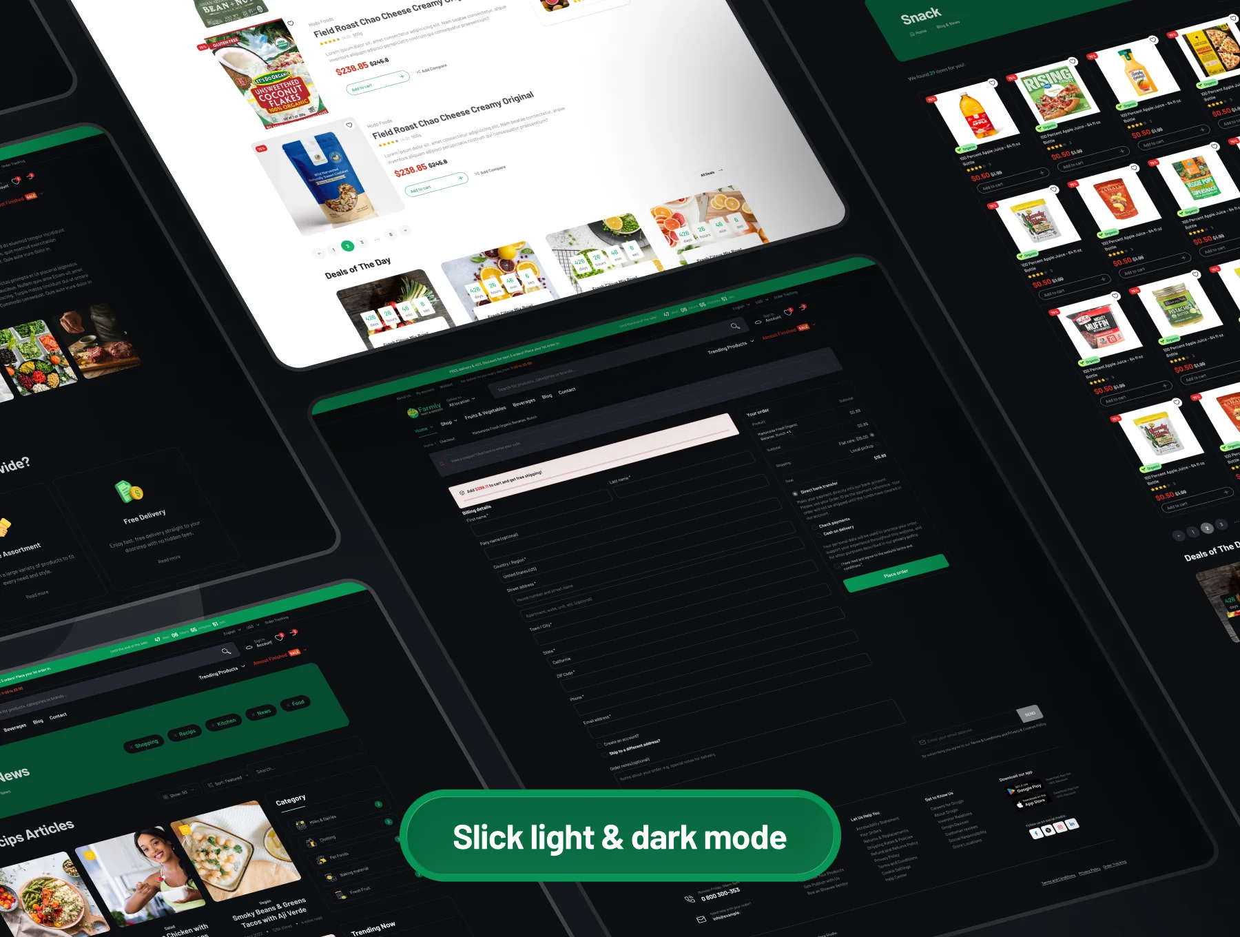 Farmly - Farm Groceries UI Design Kit 4