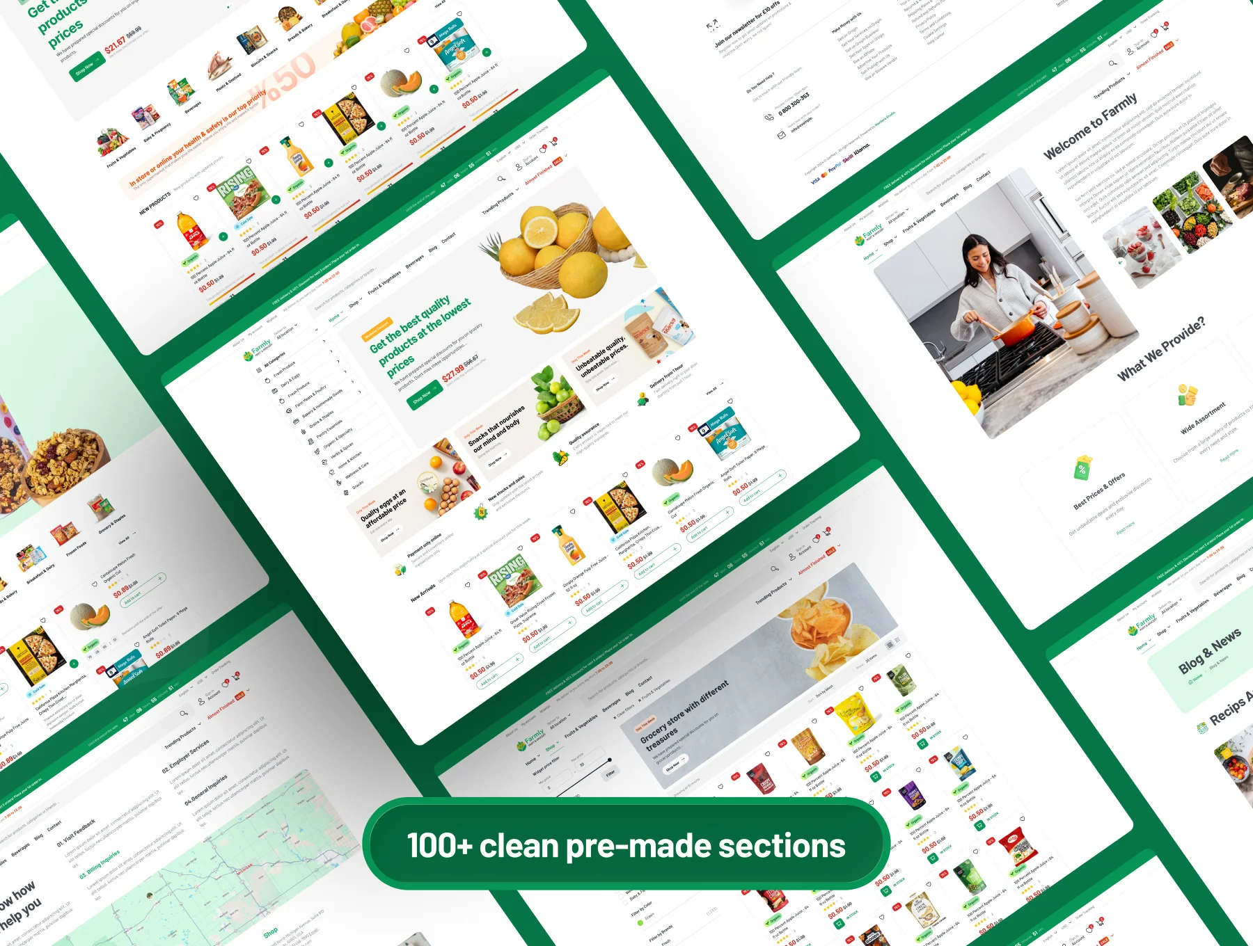 Farmly - Farm Groceries UI Design Kit 6