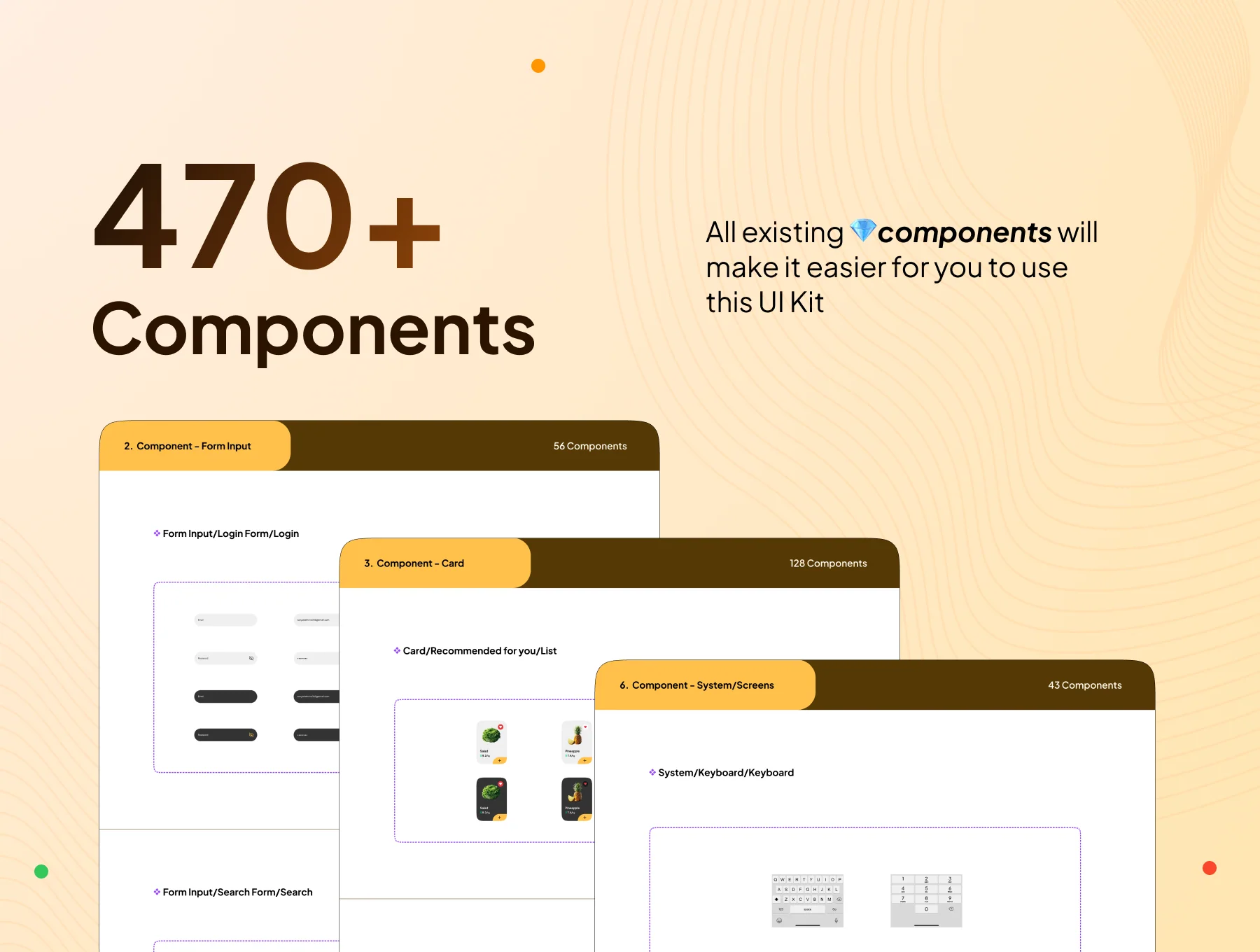 Farmora - Mobile Grocery Store App UI Kit 3