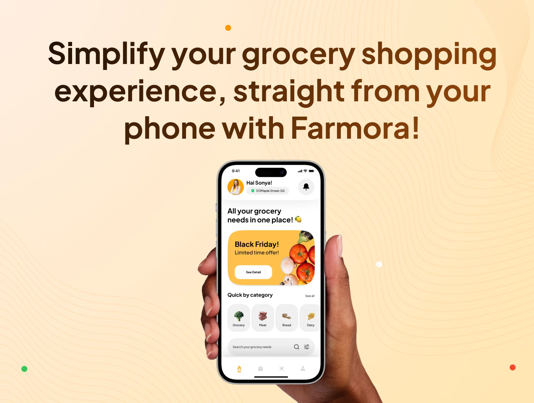 Farmora - Mobile Grocery Store App UI Kit 8