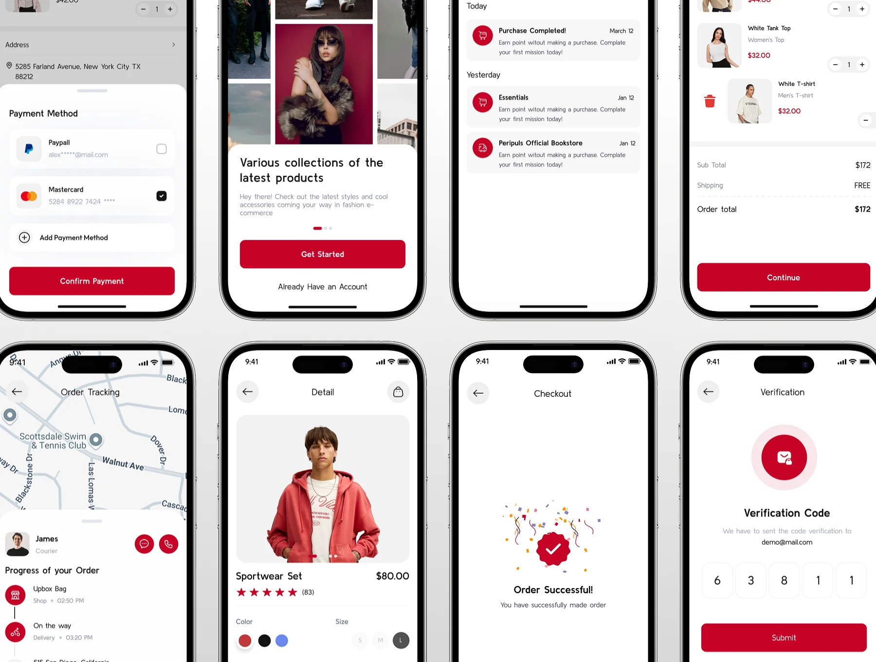 Fashcart - Fashion Ecommerce App UI Kit 2