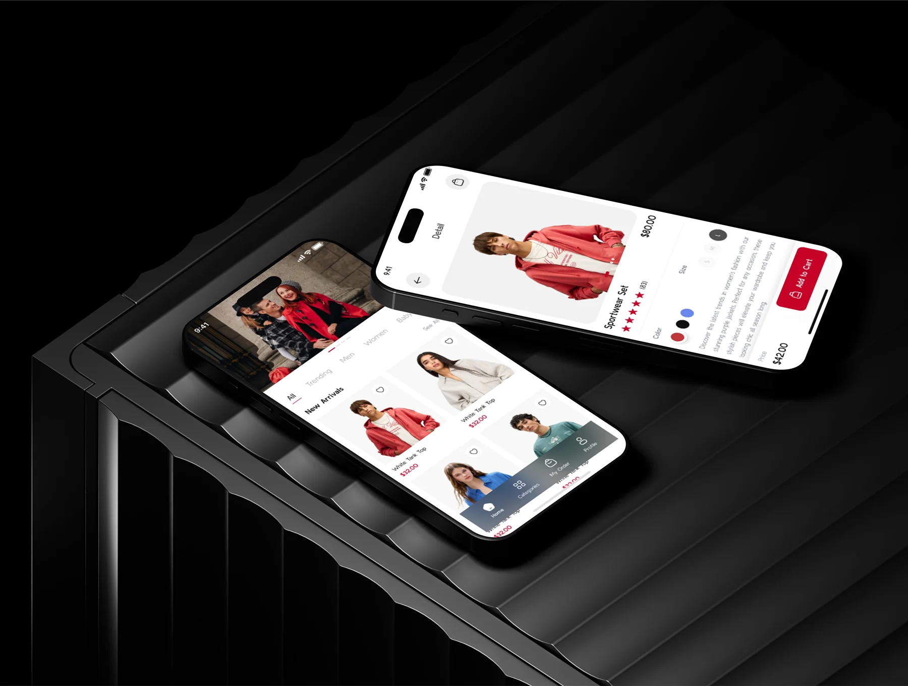 Fashcart - Fashion Ecommerce App UI Kit 3