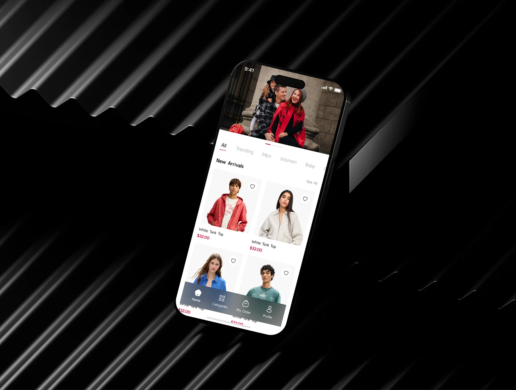 Fashcart - Fashion Ecommerce App UI Kit 4