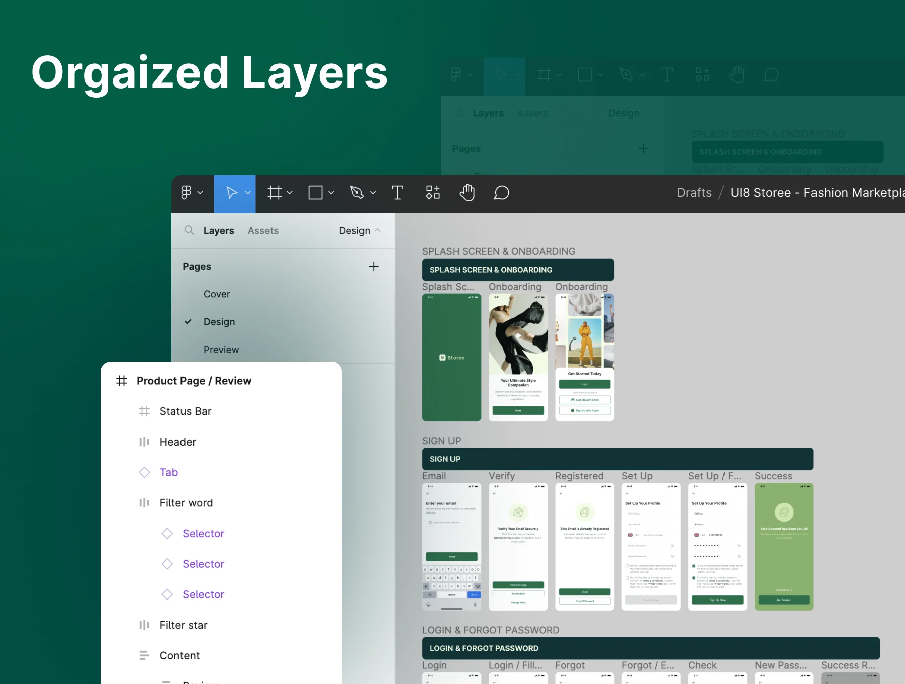 Fashion Marketplace Apps UI KIT 3