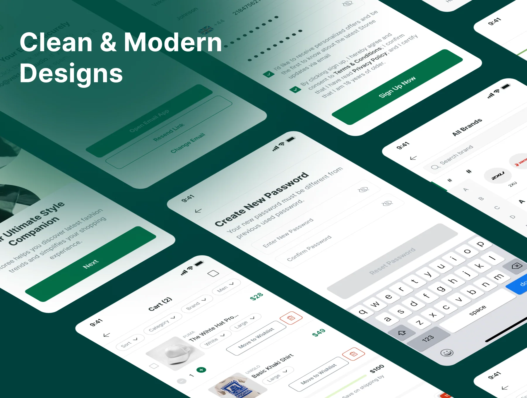 Fashion Marketplace Apps UI KIT 5
