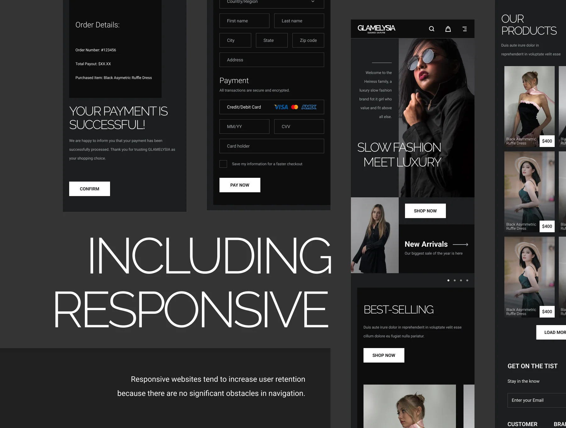 Fashion Product Web Design 5