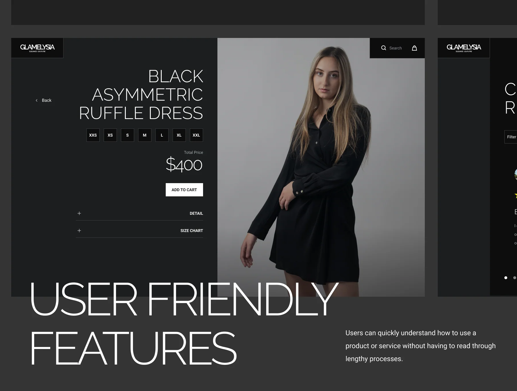 Fashion Product Web Design 6