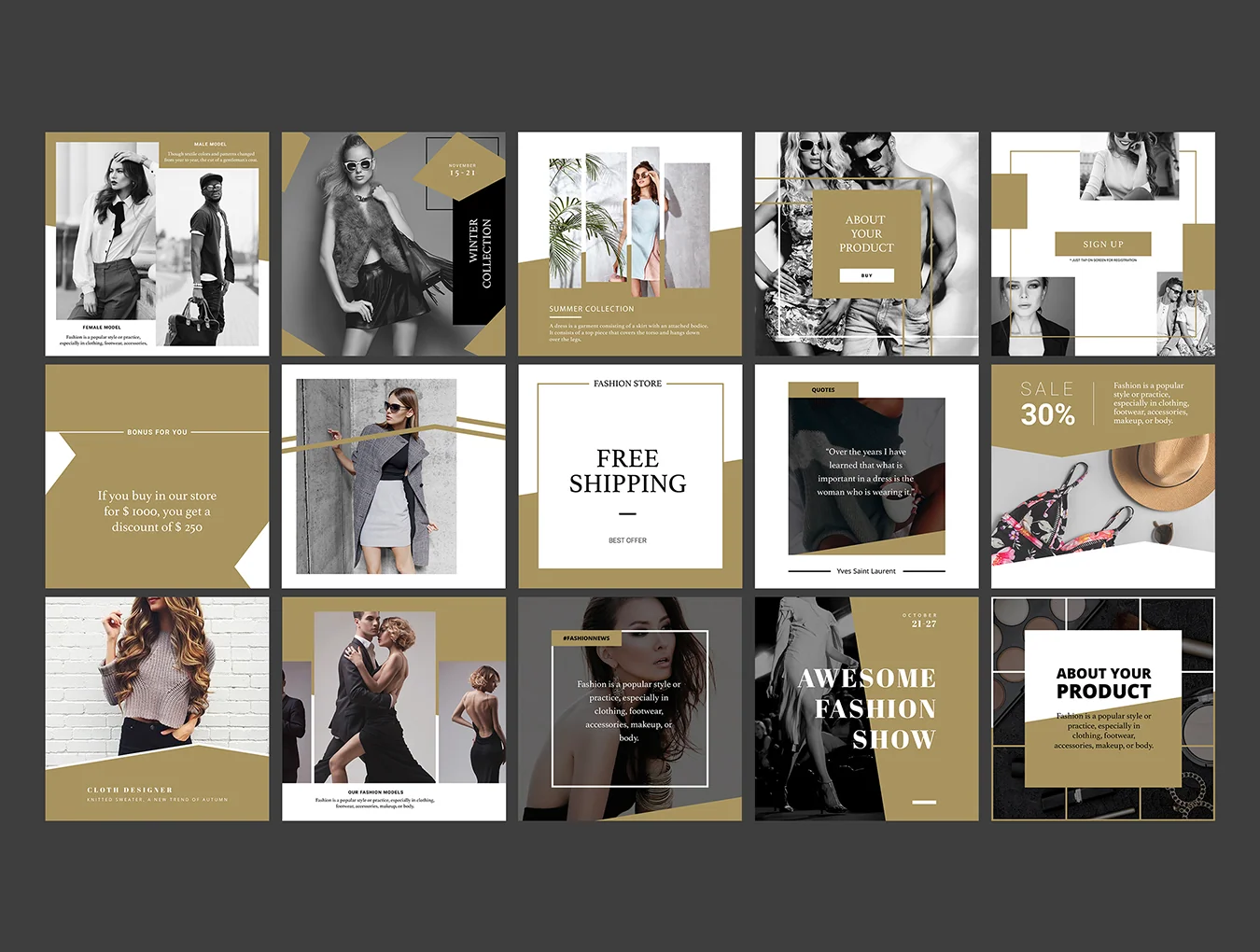 Fashion Shopping IG Template 4