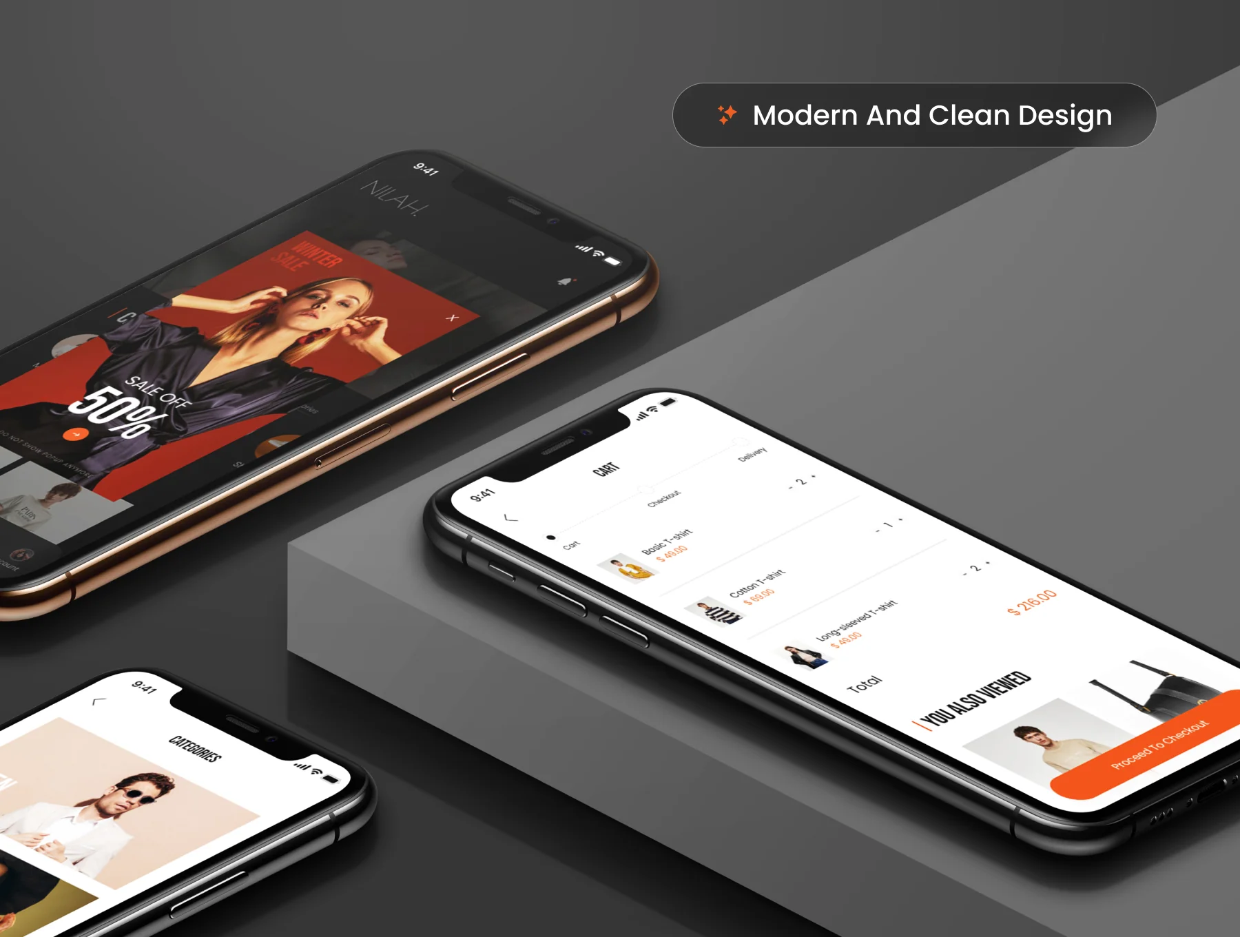 NILAH - Fashion Shopping Mobile App UI Kit 4