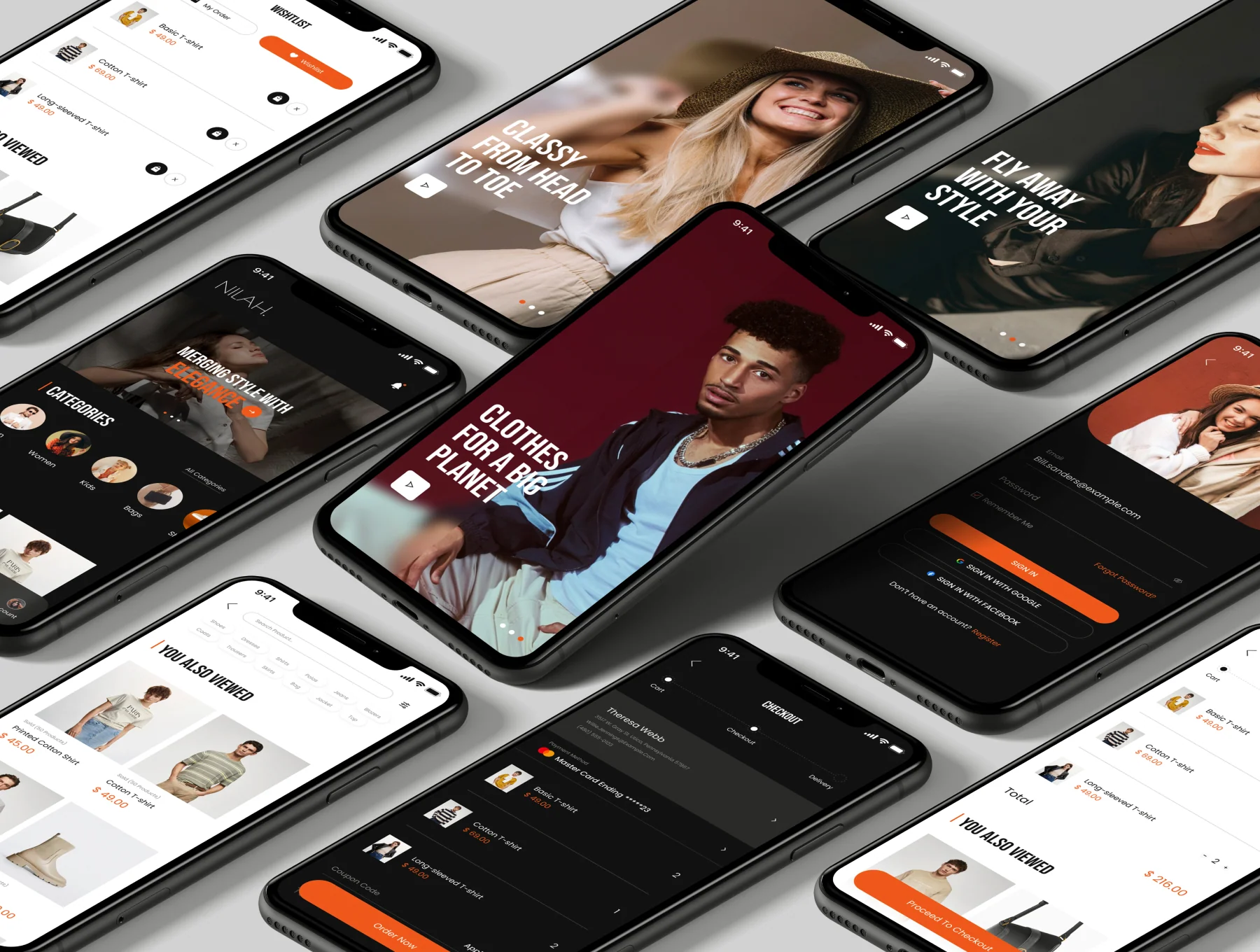NILAH - Fashion Shopping Mobile App UI Kit 7