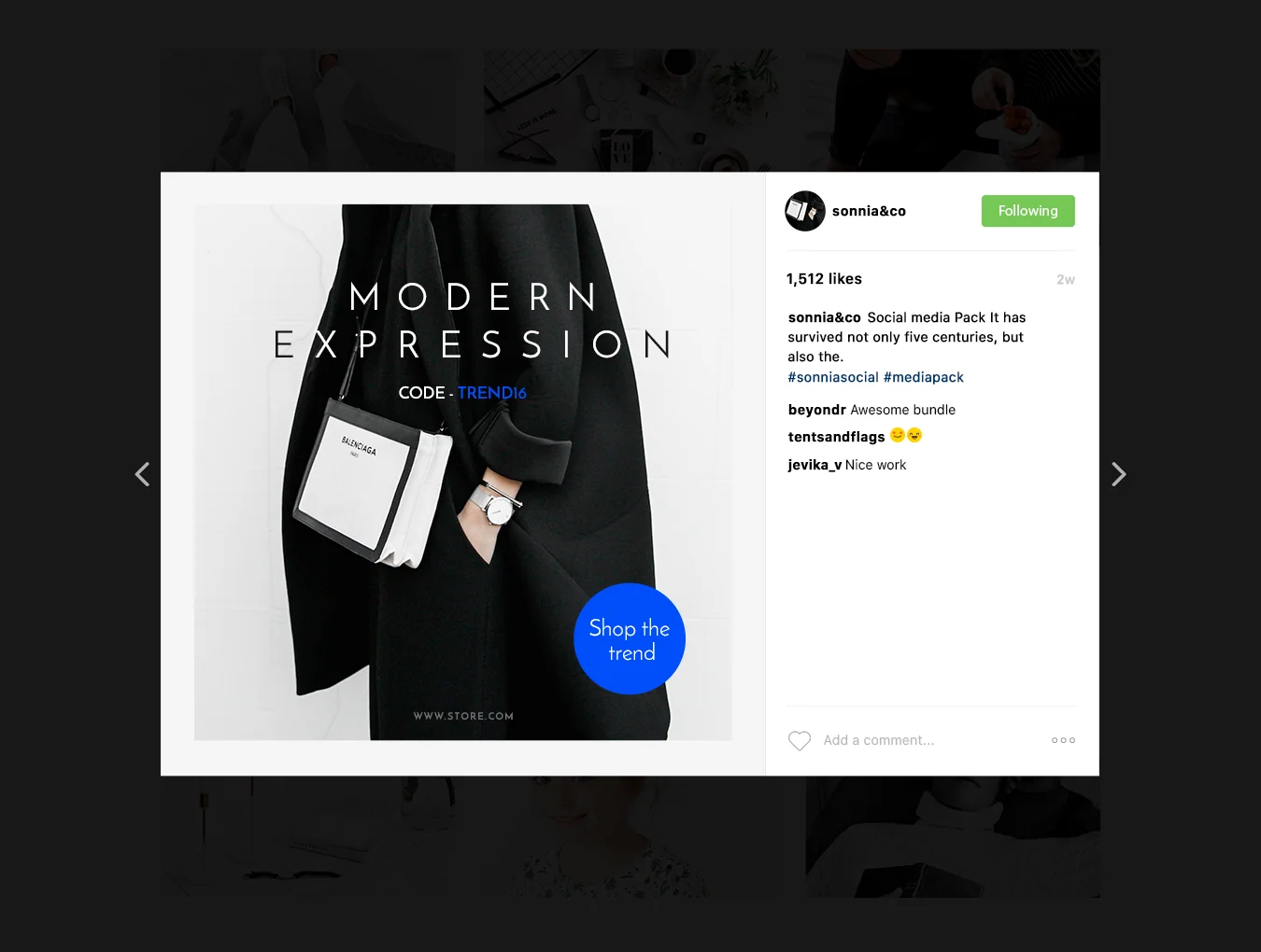 Fashion Social Media Pack 2