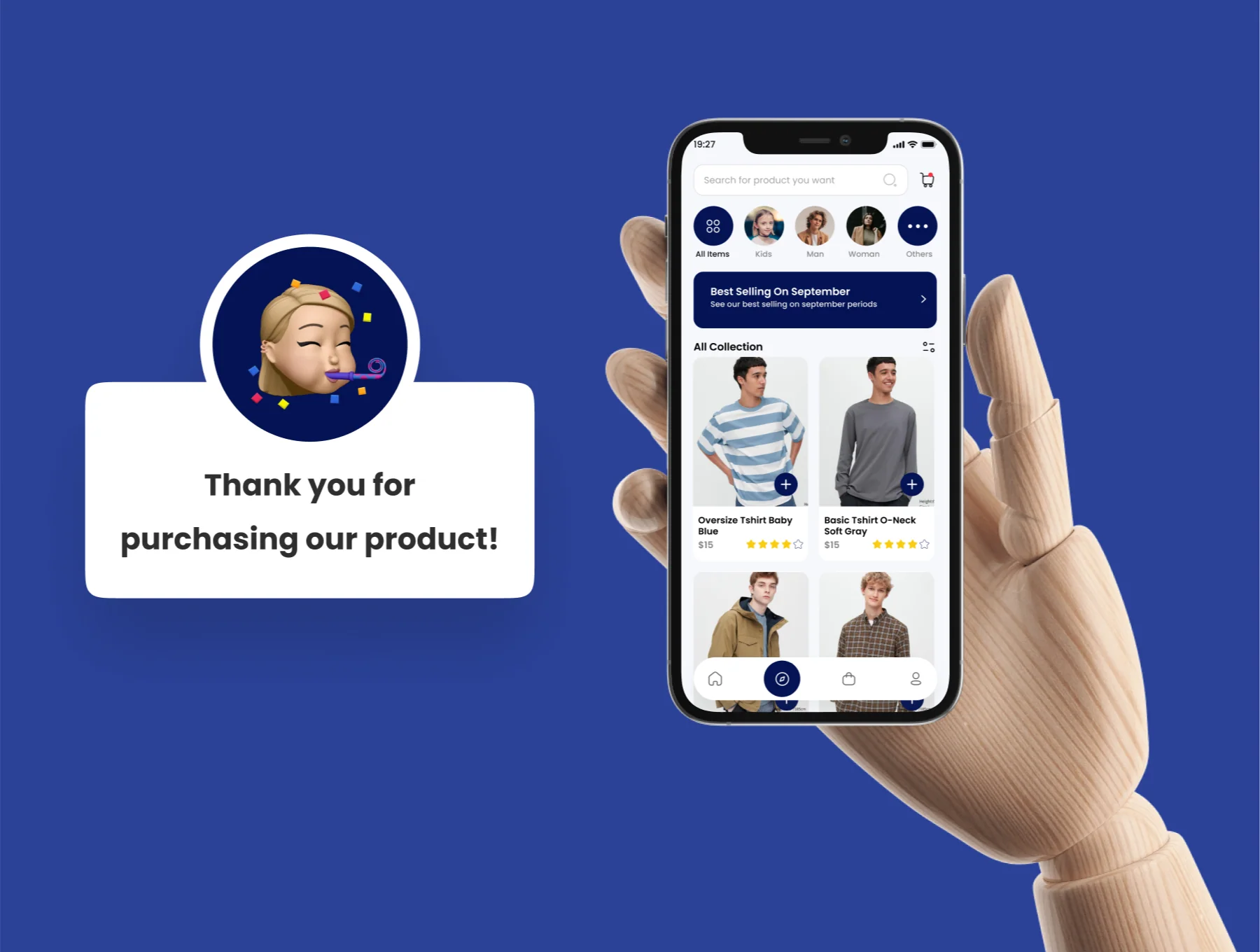 Fashy - E-commerce Mobile App UI Kits 7
