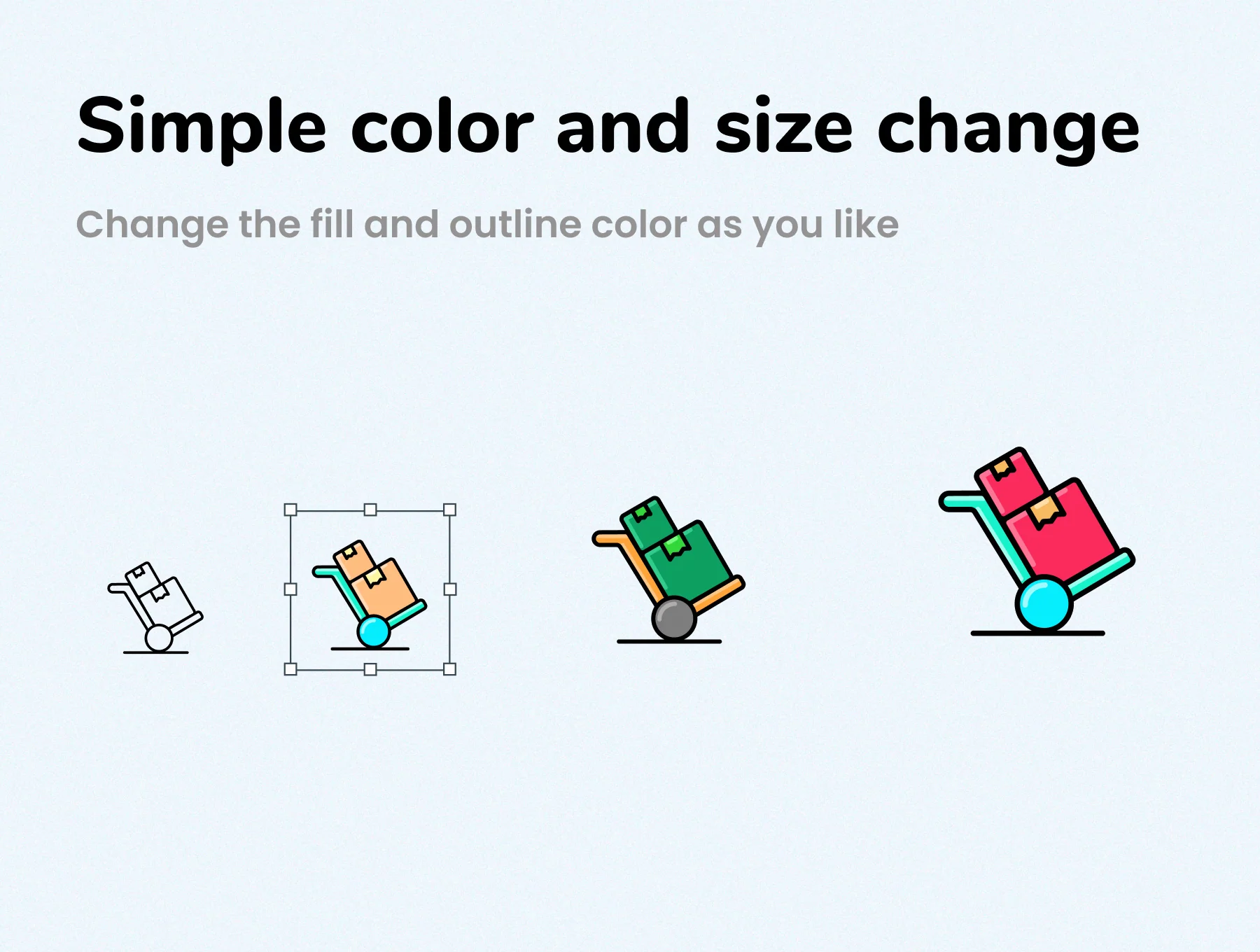 Fast Delivery Icons Pack 6