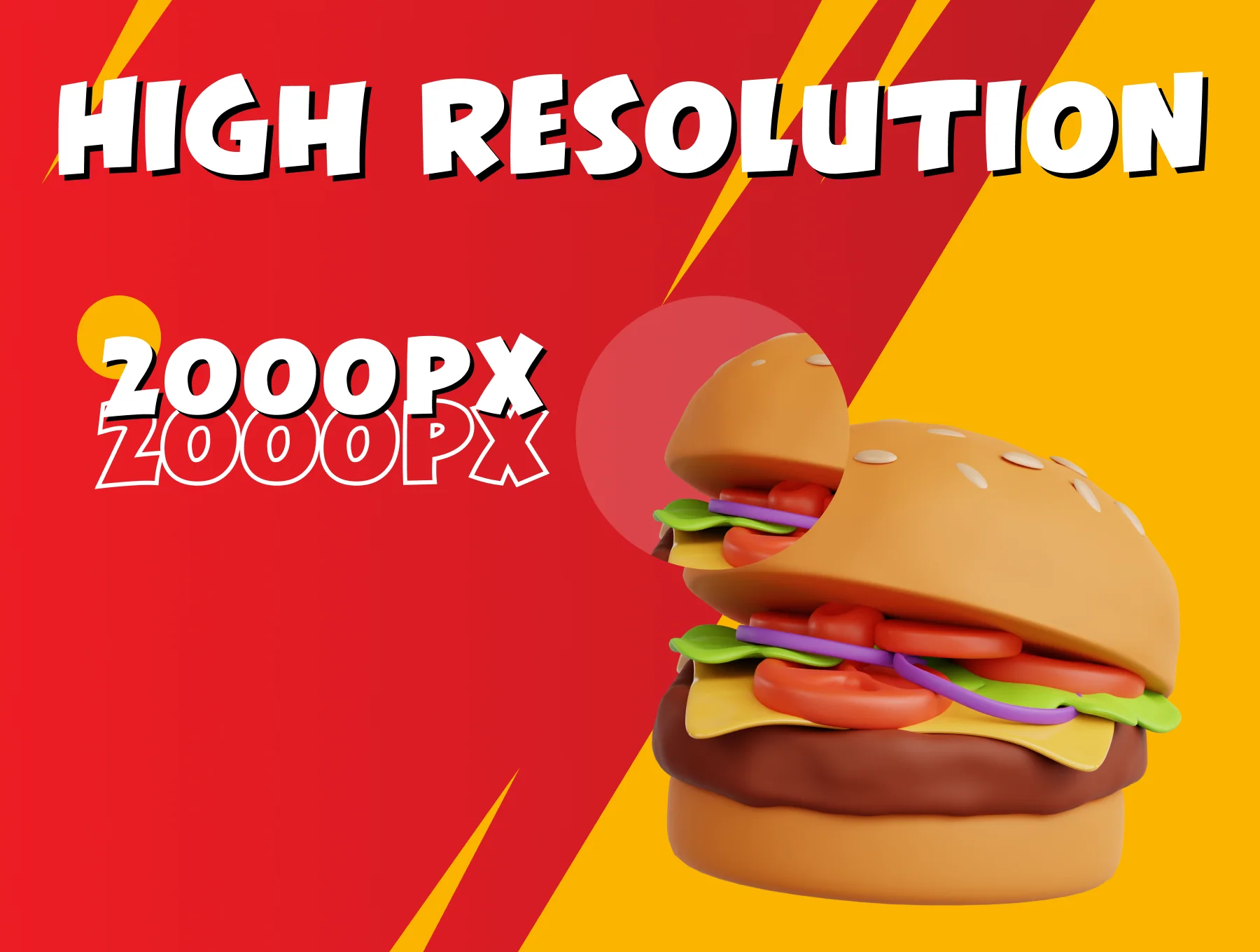 Fast Food 3D Icon Set 2