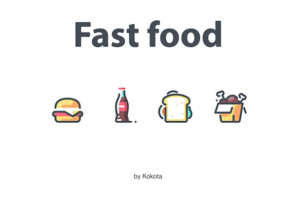 Fast food Icons