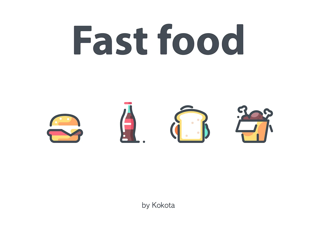 Fast food Icons