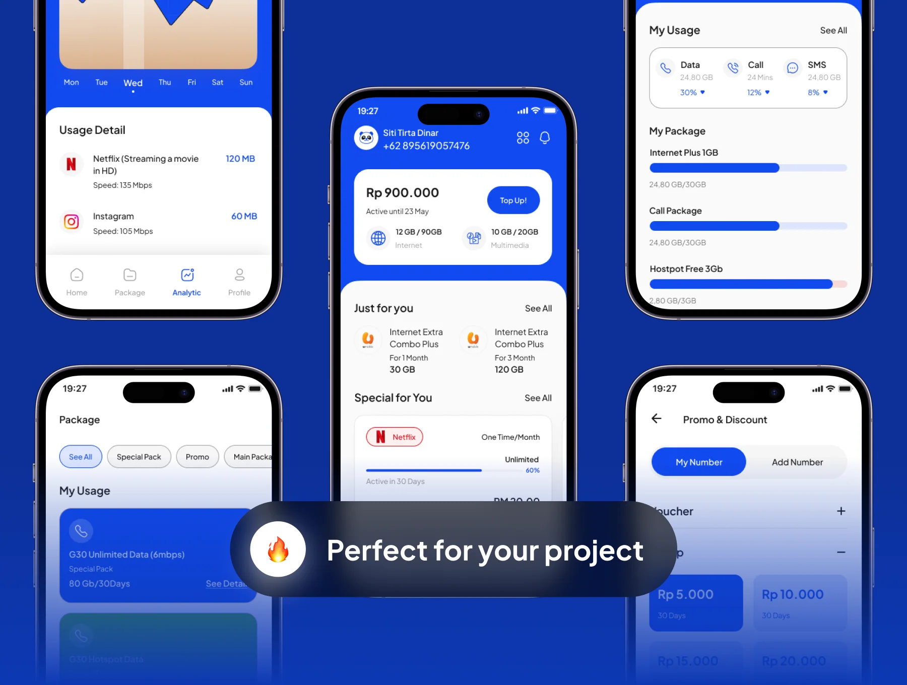 Fasto - Internet Provider App UI Kit 5