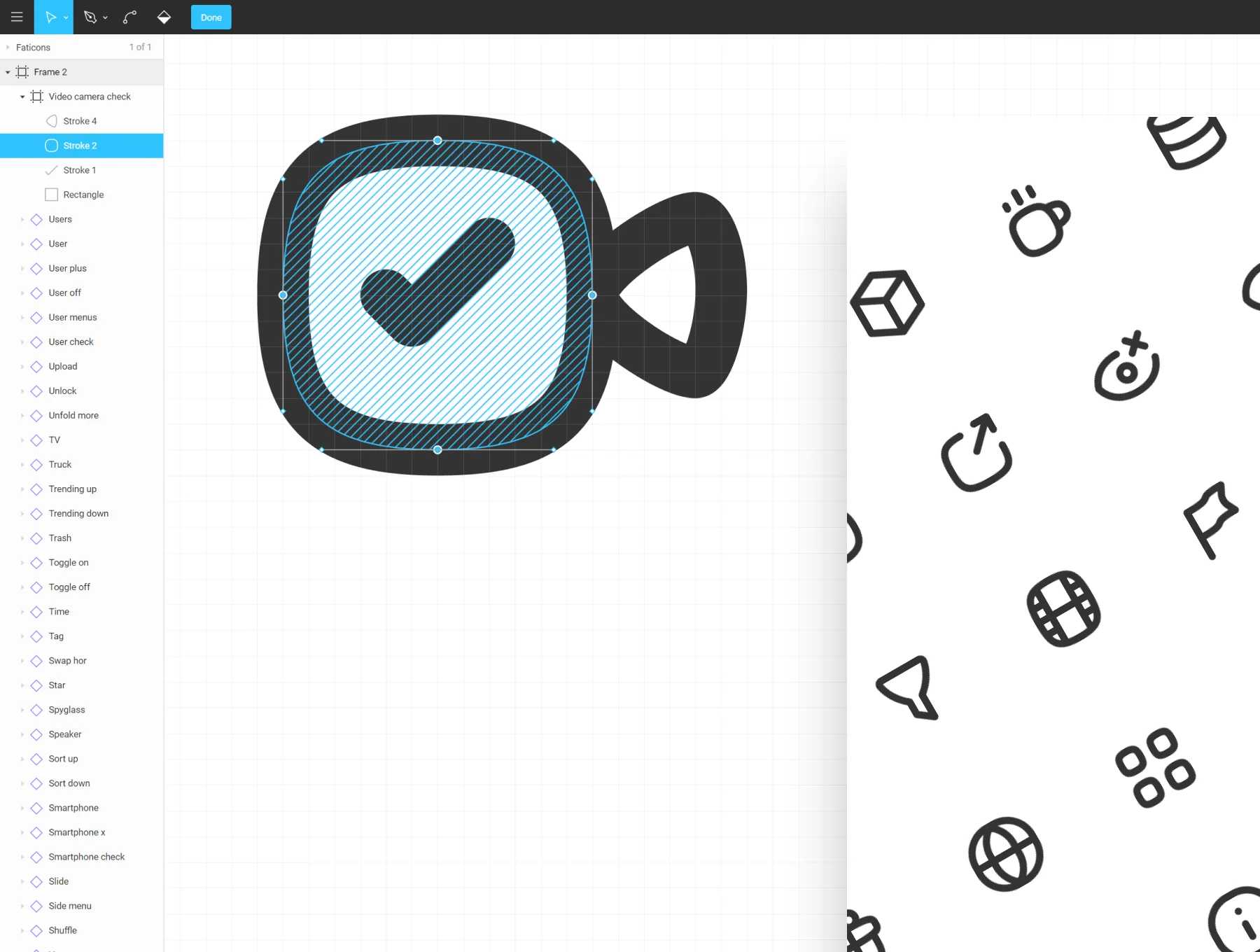 Faticon Line Icons Pack 2