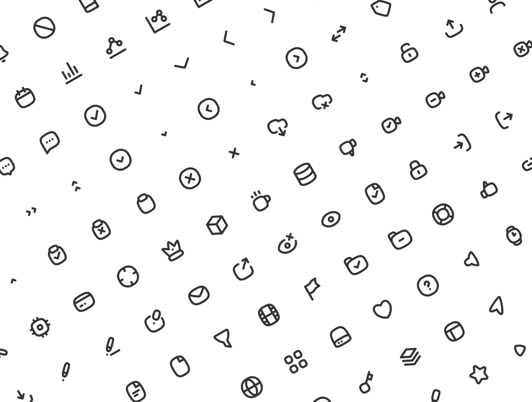 Faticon Line Icons Pack 3