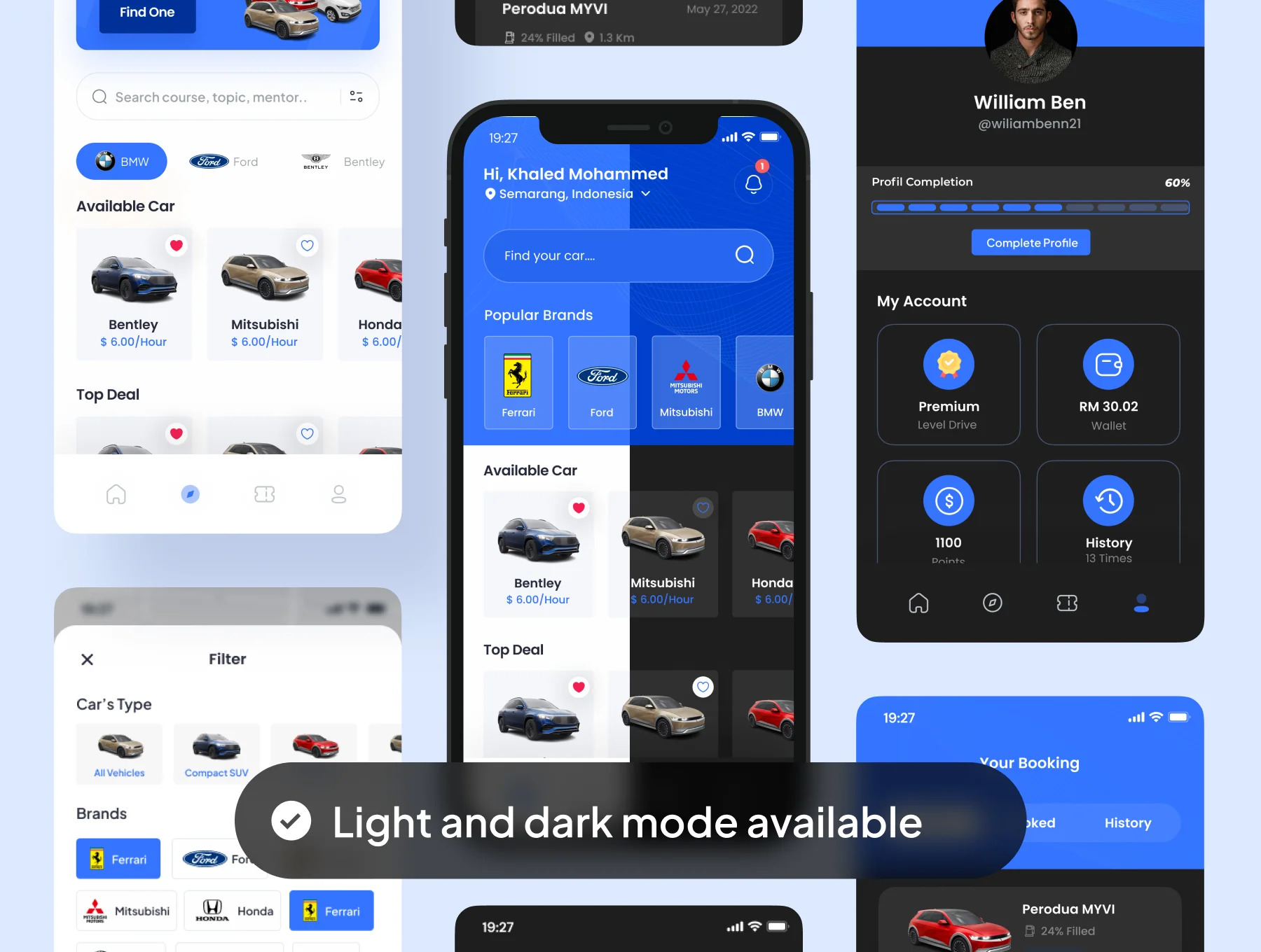 FazCar - Car Rental App UI Kit 7