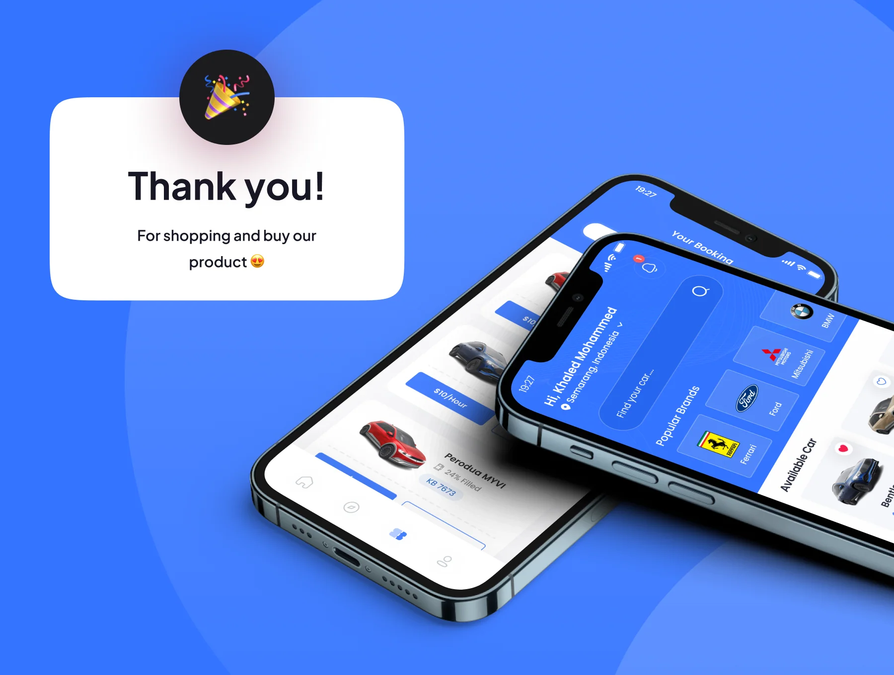 FazCar - Car Rental App UI Kit 8