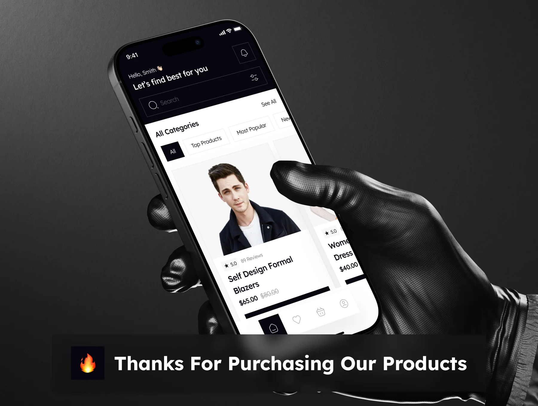 Feaso - Shopping Ecommerce App UI Kit 8