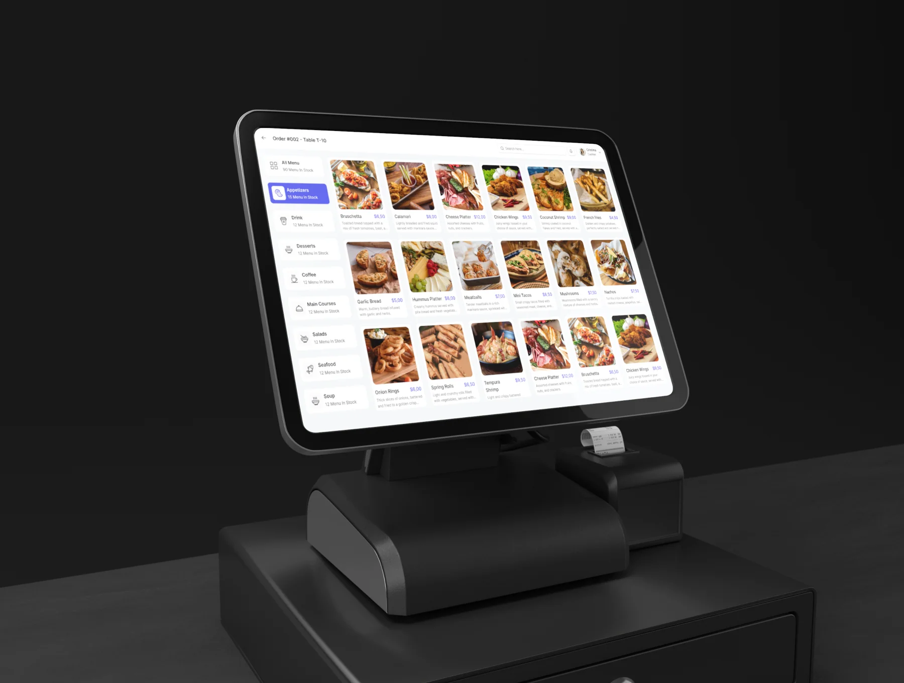 Feast - Point of Sales Dashboard UI KIT 5