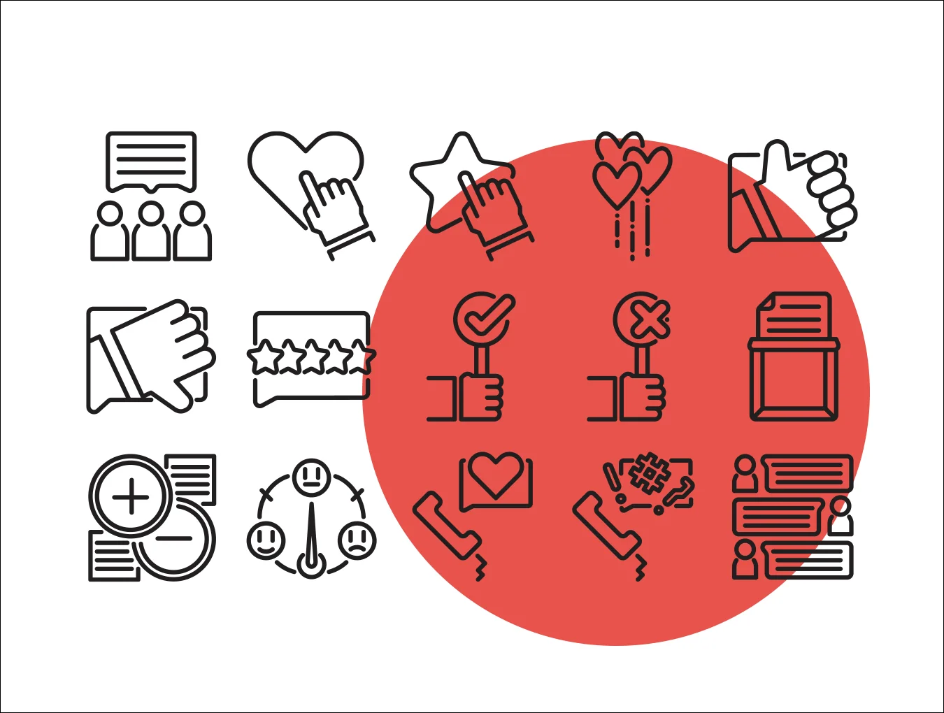 45 Feedback & Testimonial Icons 4