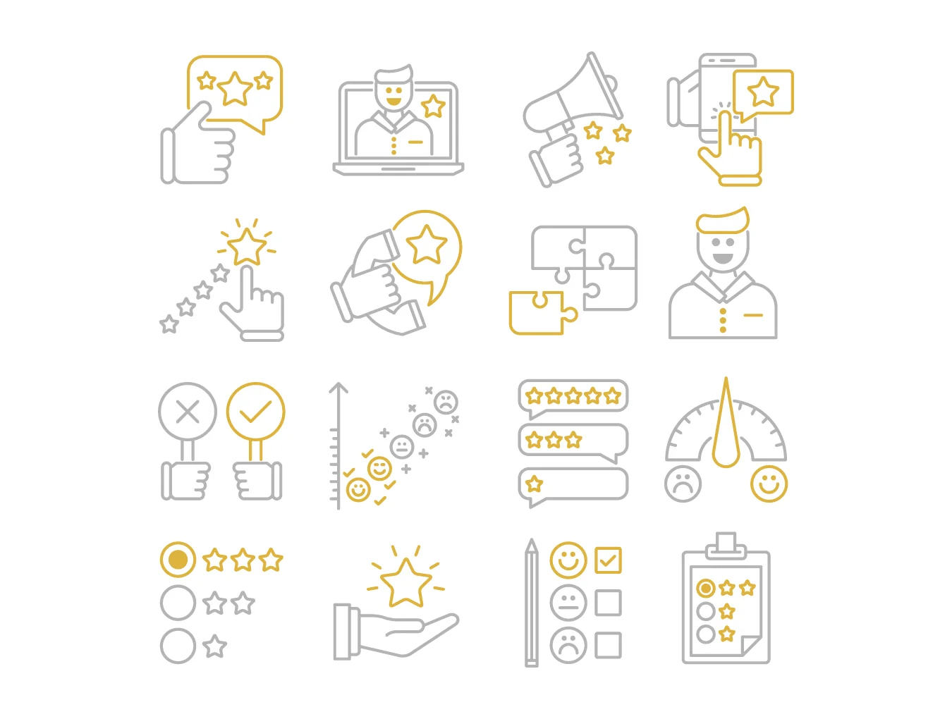 16 Feedback Icons 3