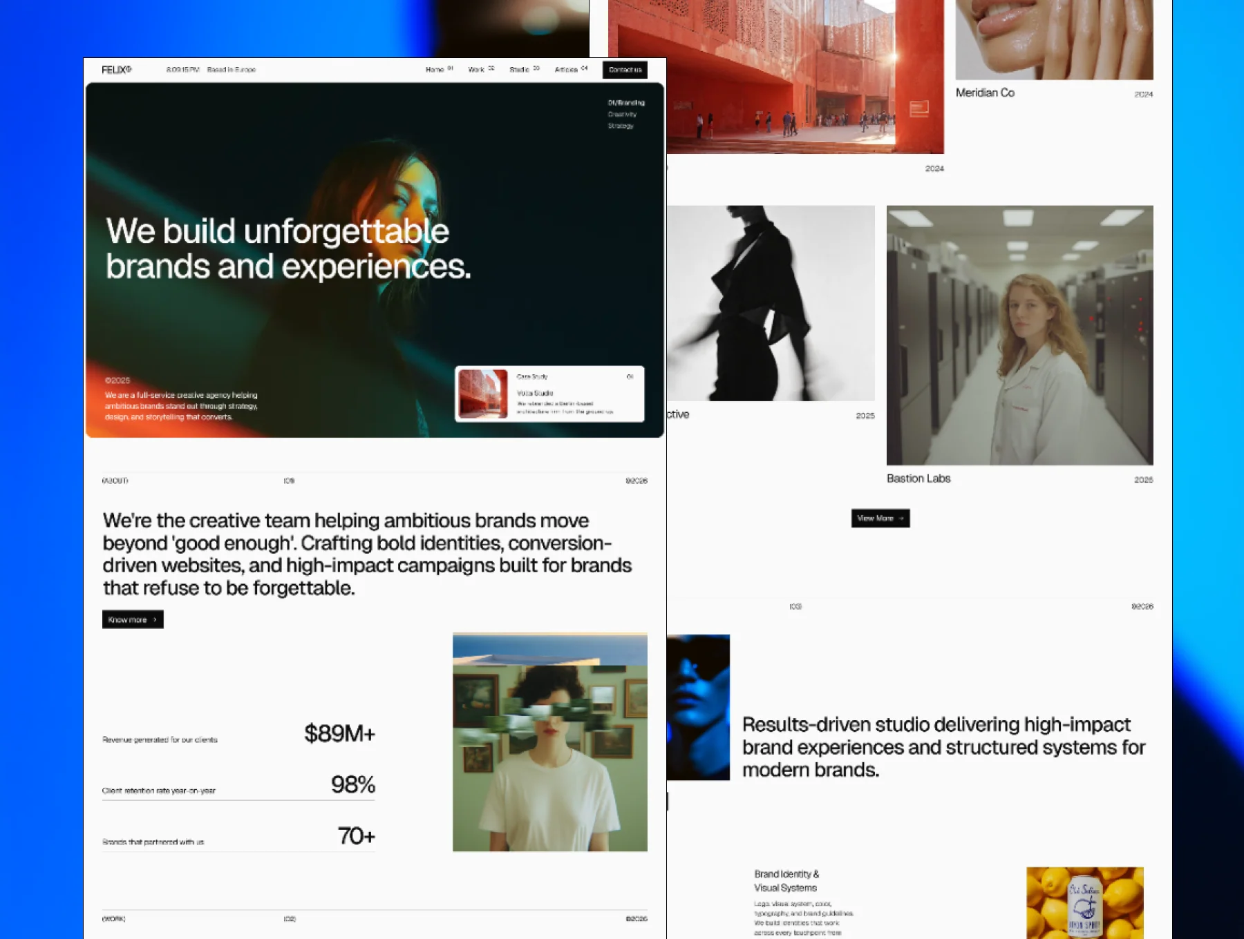 Felix® — Premium Creative Agency Template