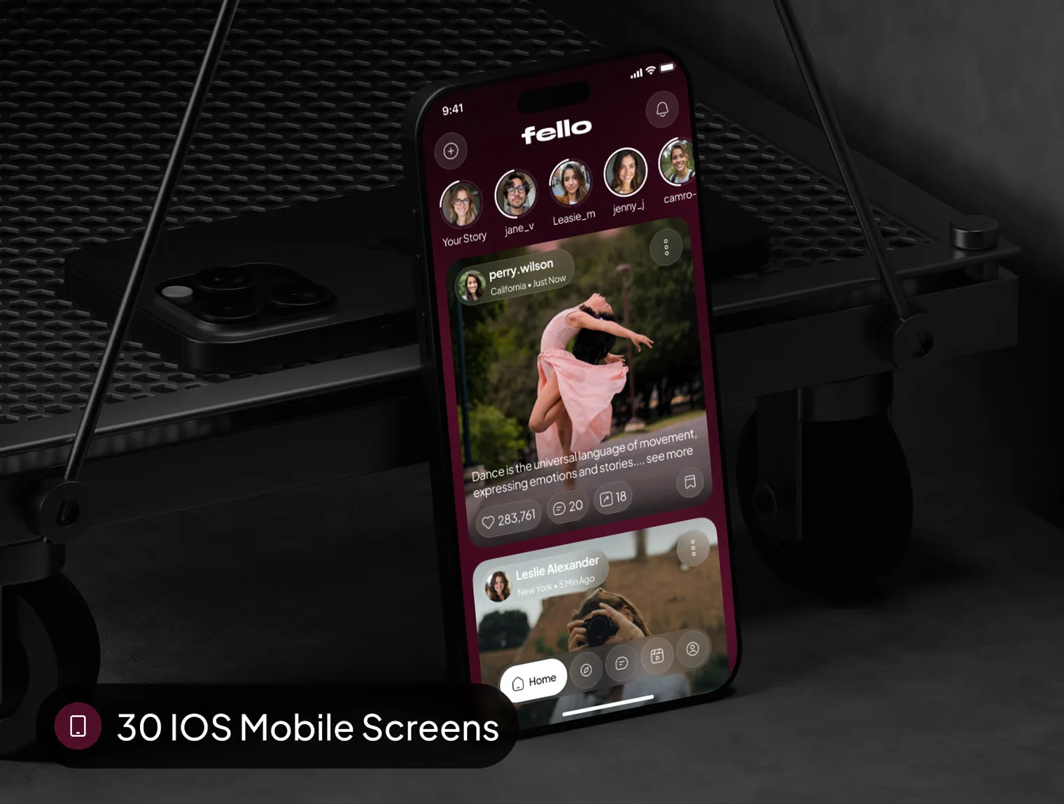 fello - Social Media App UI Kit 9