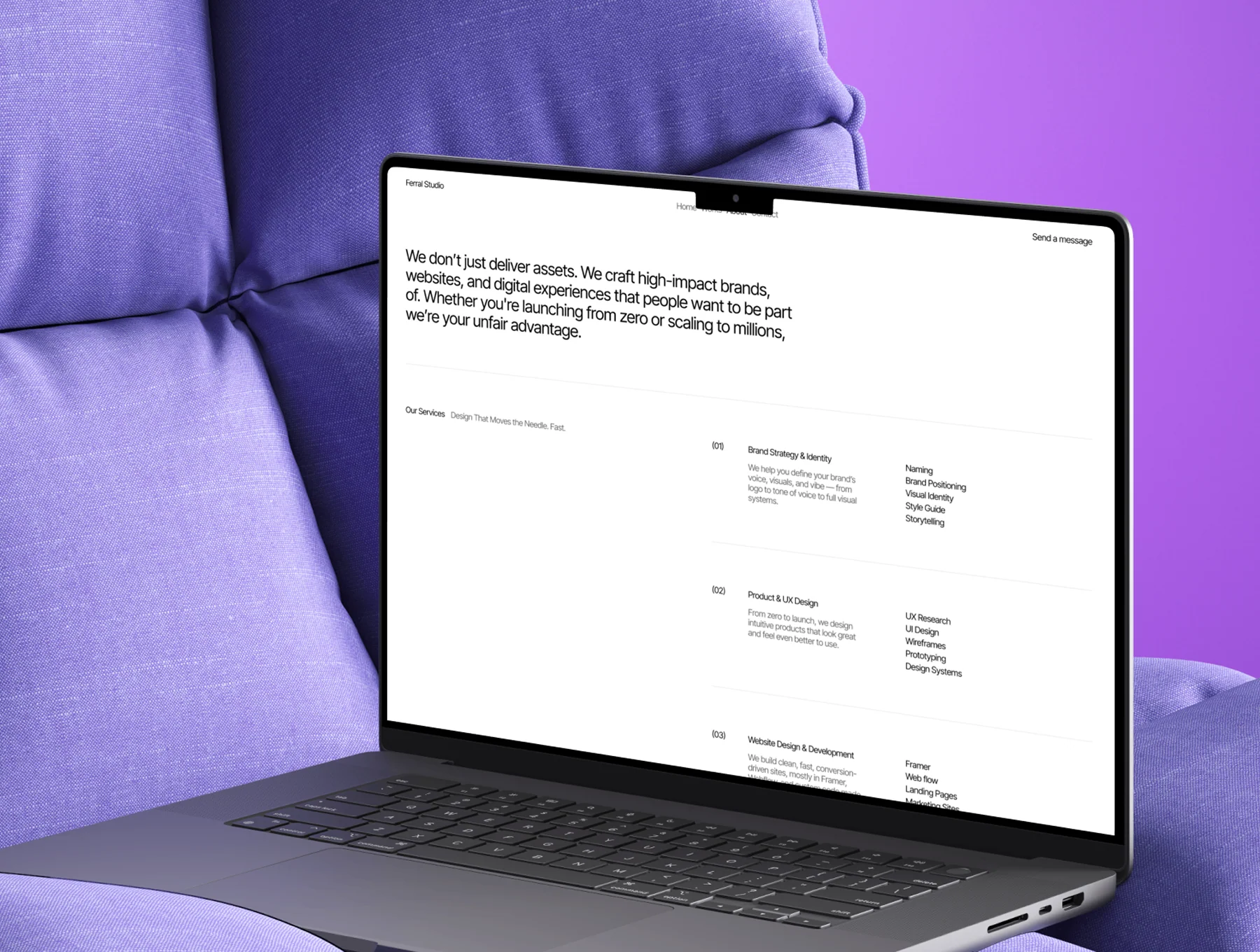 Ferral Studio Agency Template 2