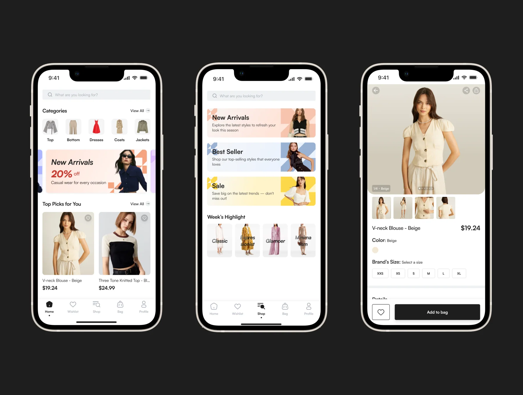 Feshopy - E Commerce App UI Kit 5