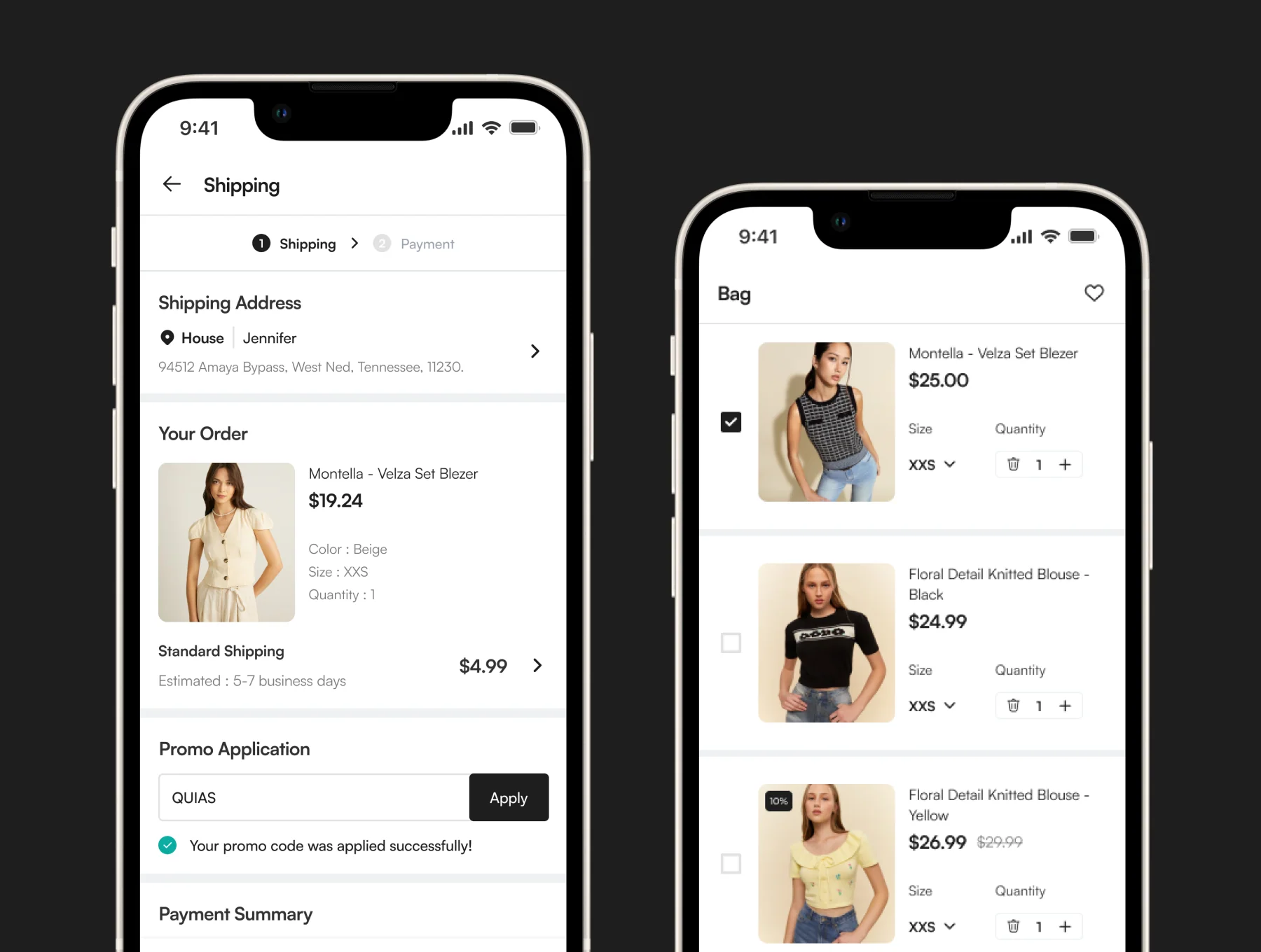 Feshopy - E Commerce App UI Kit 6