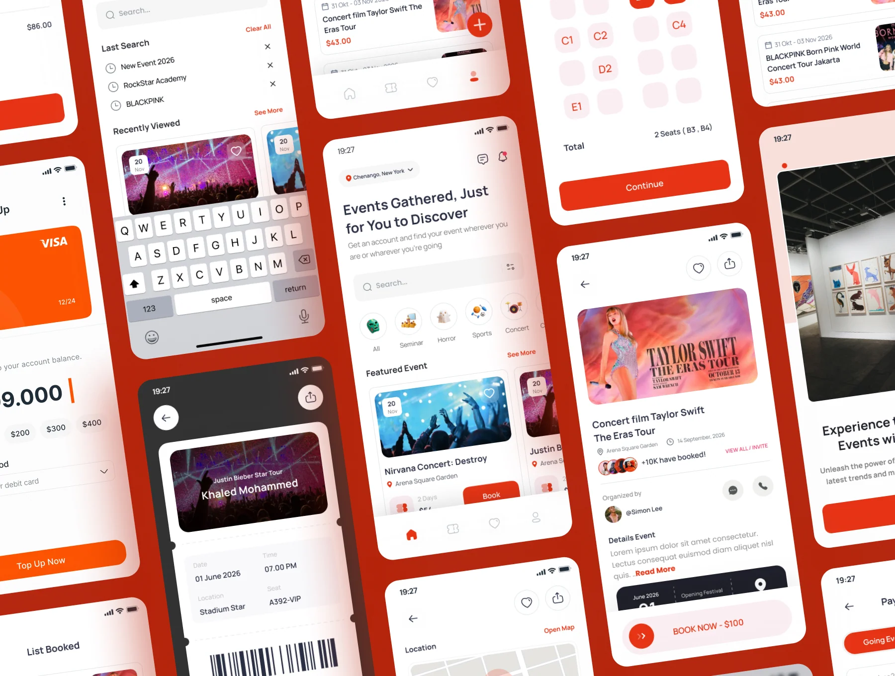 Festiva - Event Mobile App UI Kit 5