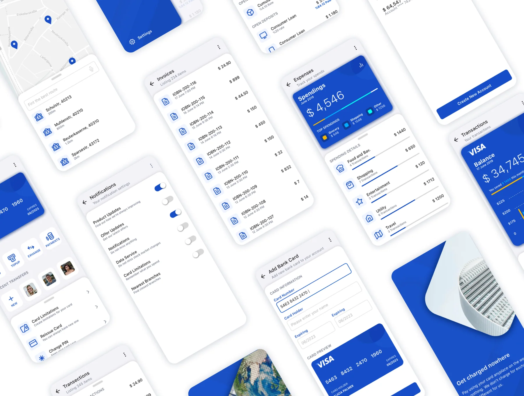 Fheory Financial iOS UI Kit 6