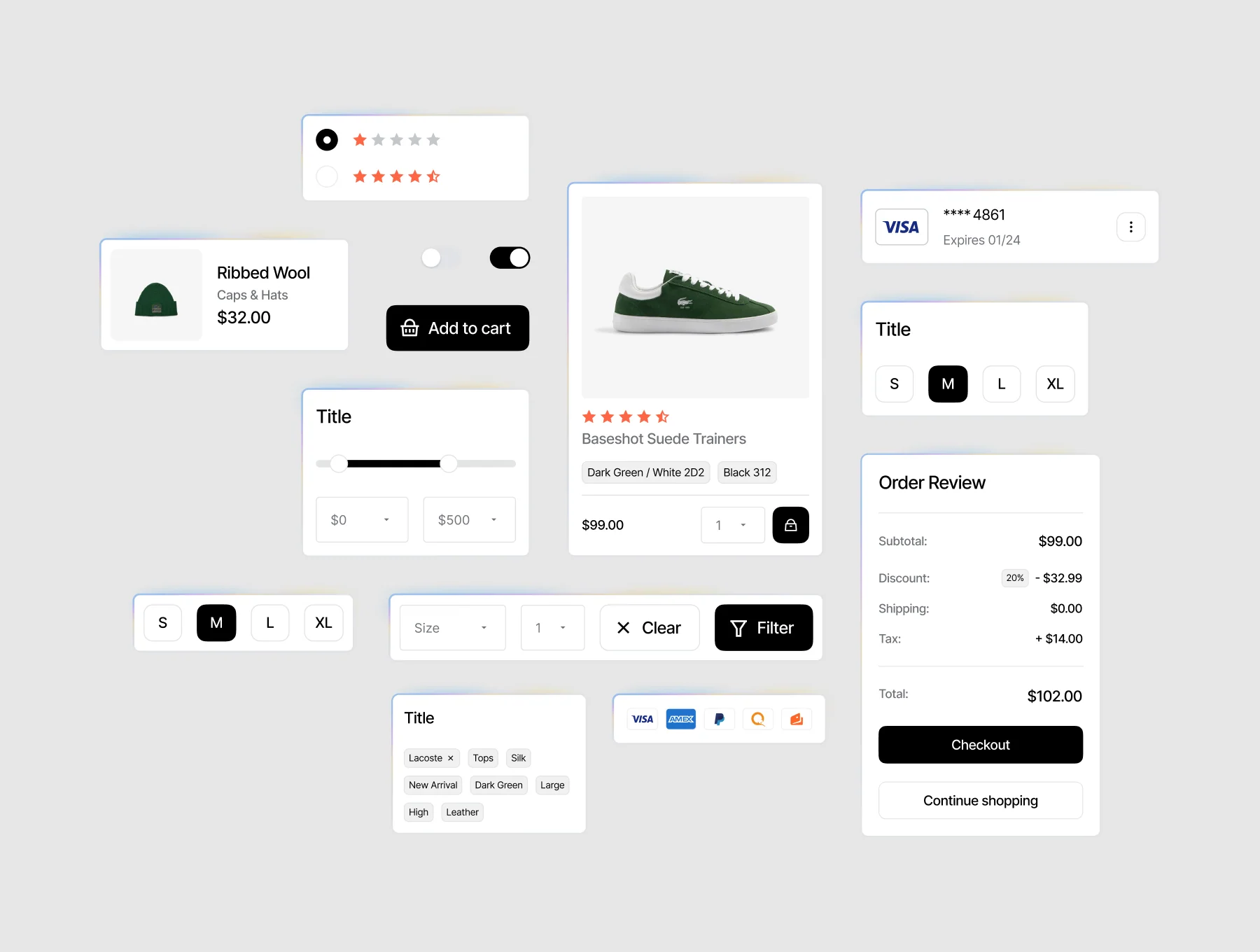 Figma E-Commerce System