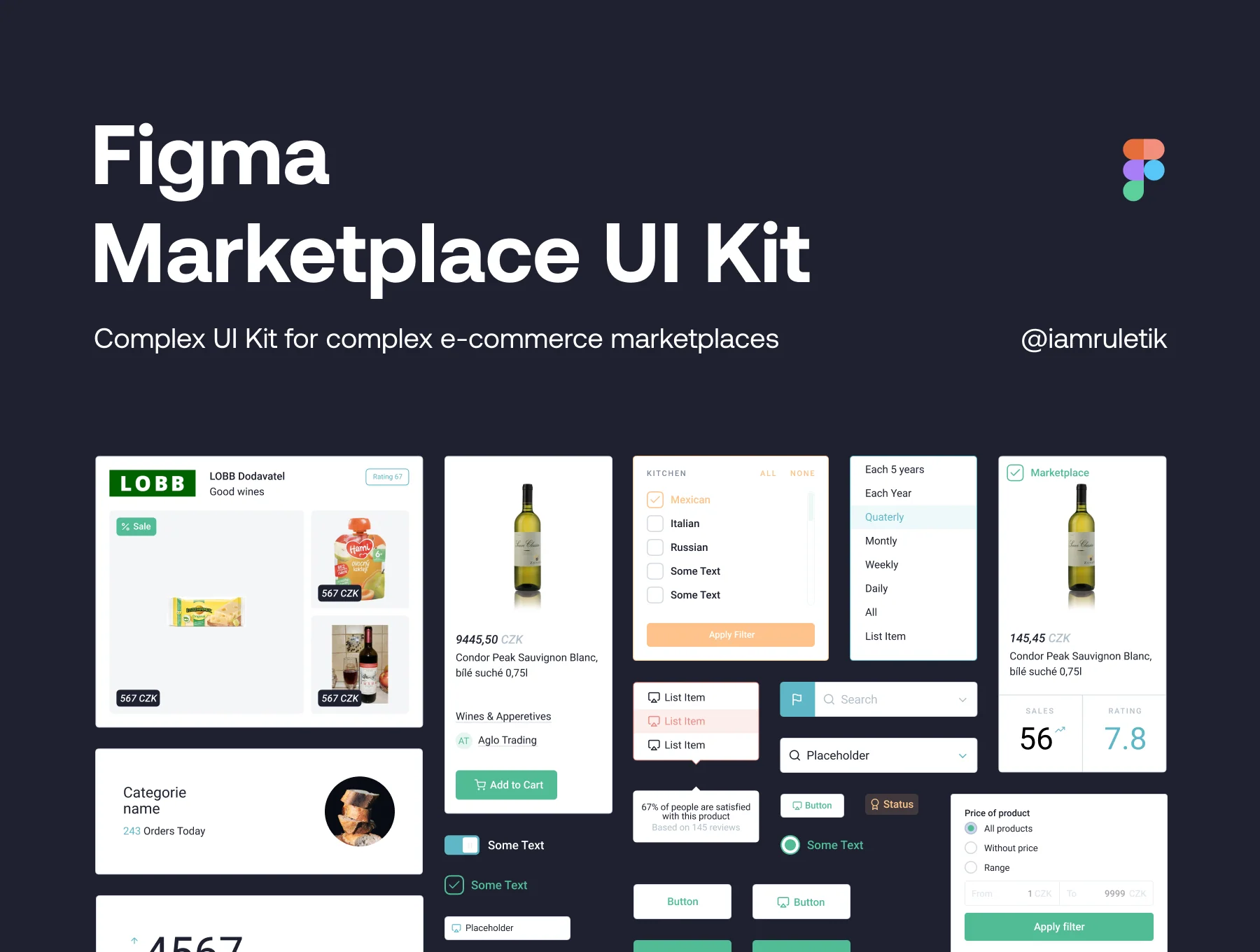 Figma Marketplace UI Kit