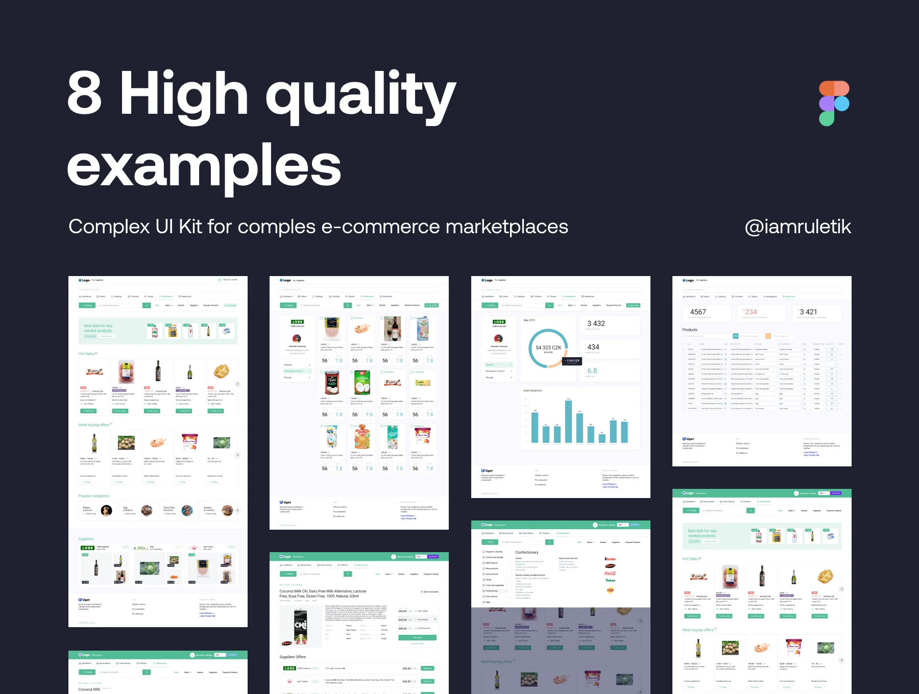 Figma Marketplace UI Kit 3