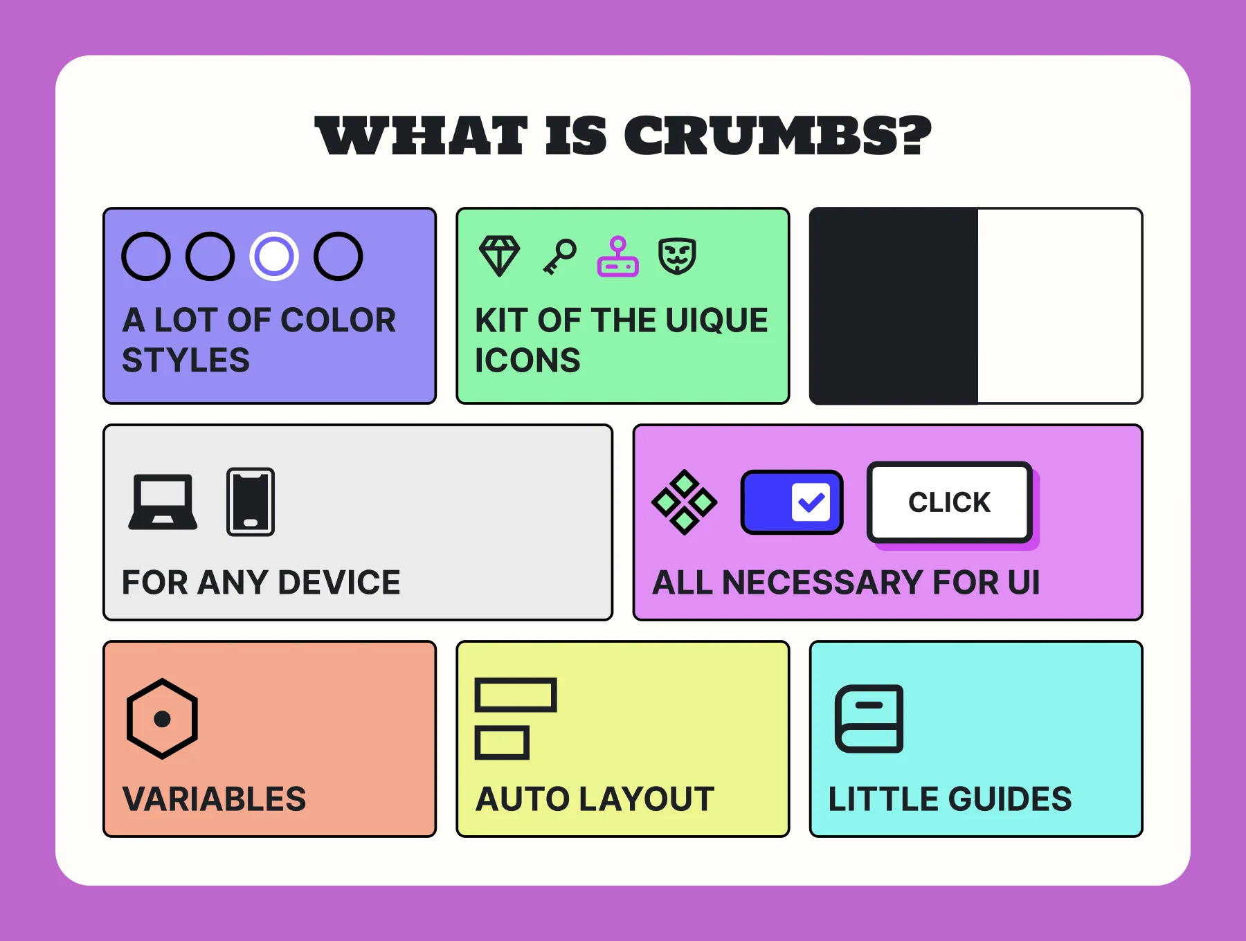 Figma modern UI-kit • CRUMBS-UI