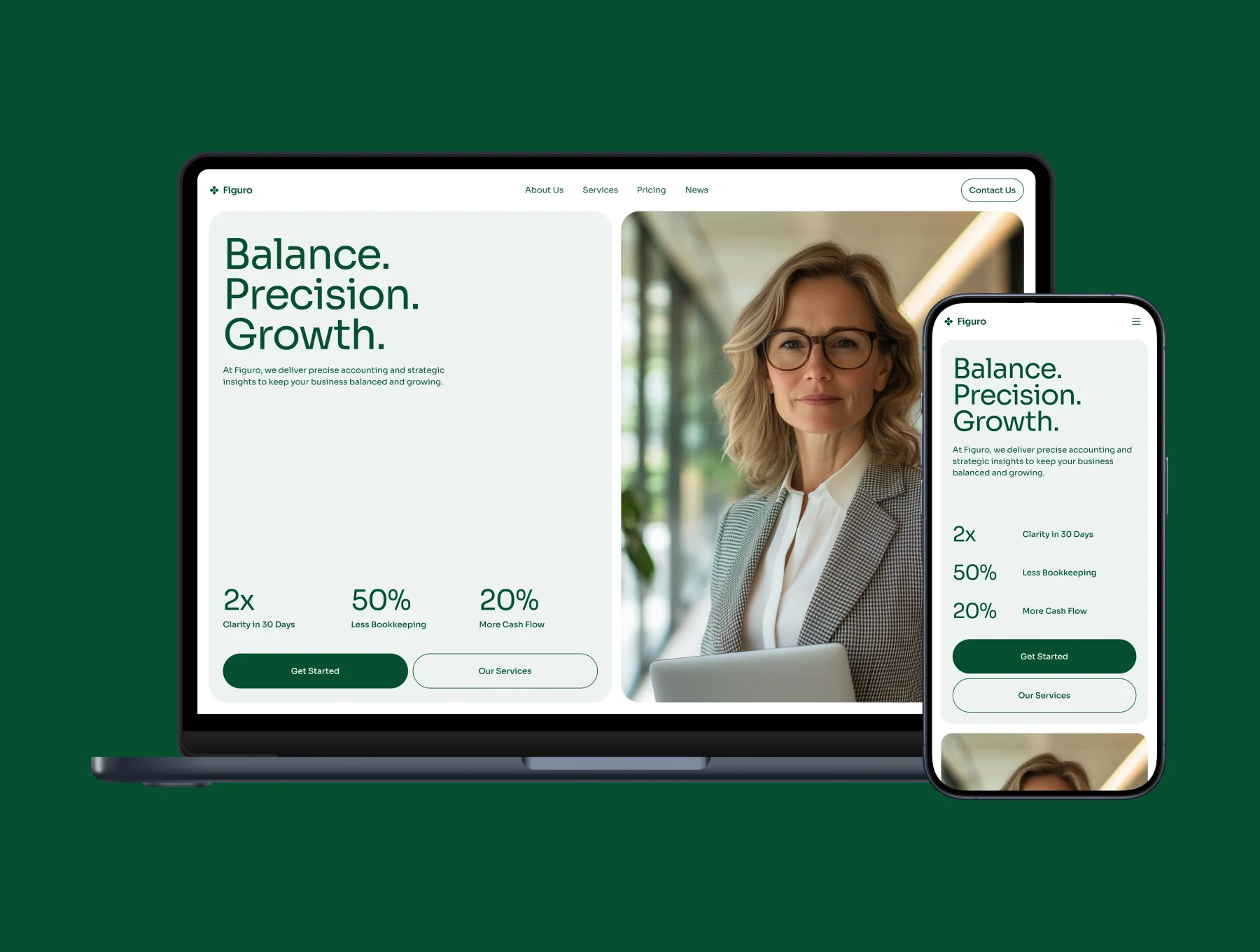 Figuro – Accounting Agency Website 6