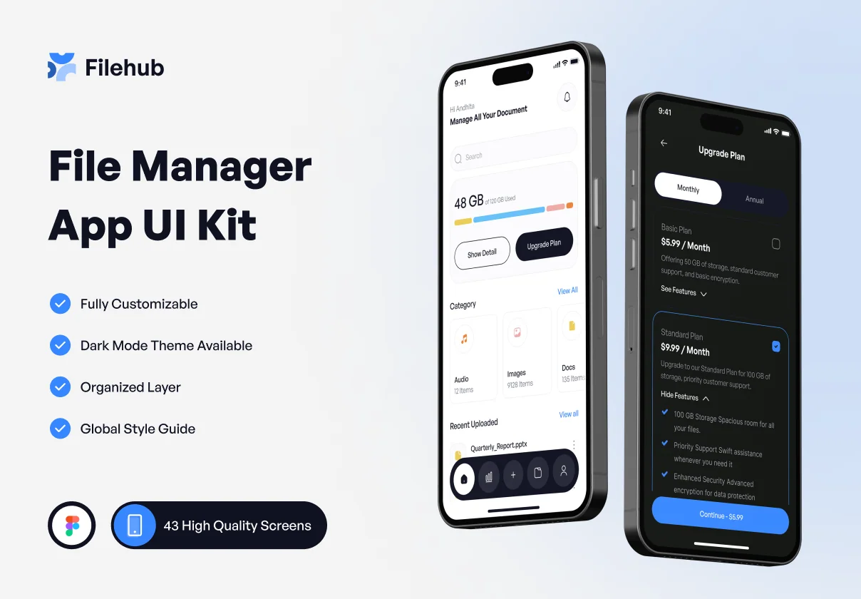 Filehub - File Manager Mobile App