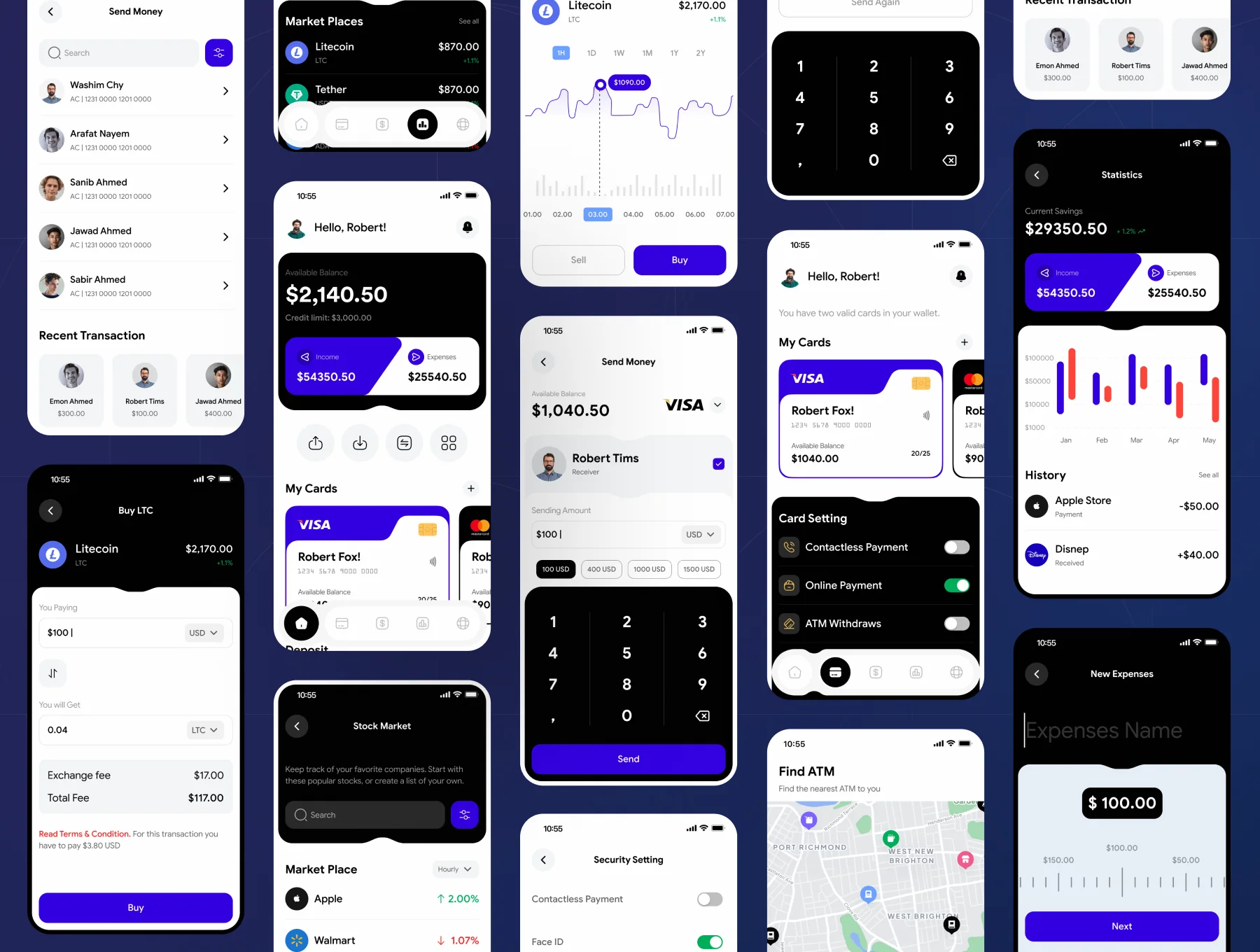 Filllo Finance App UI Kit 4