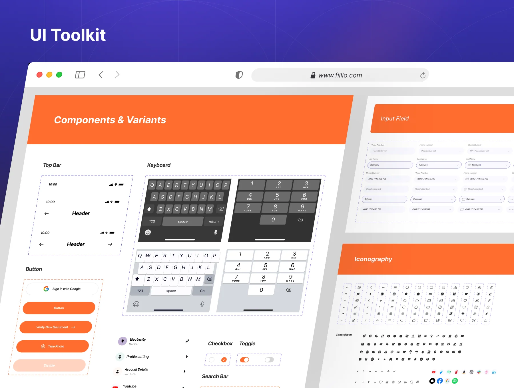 Filllo Fintech App UI Kit 8