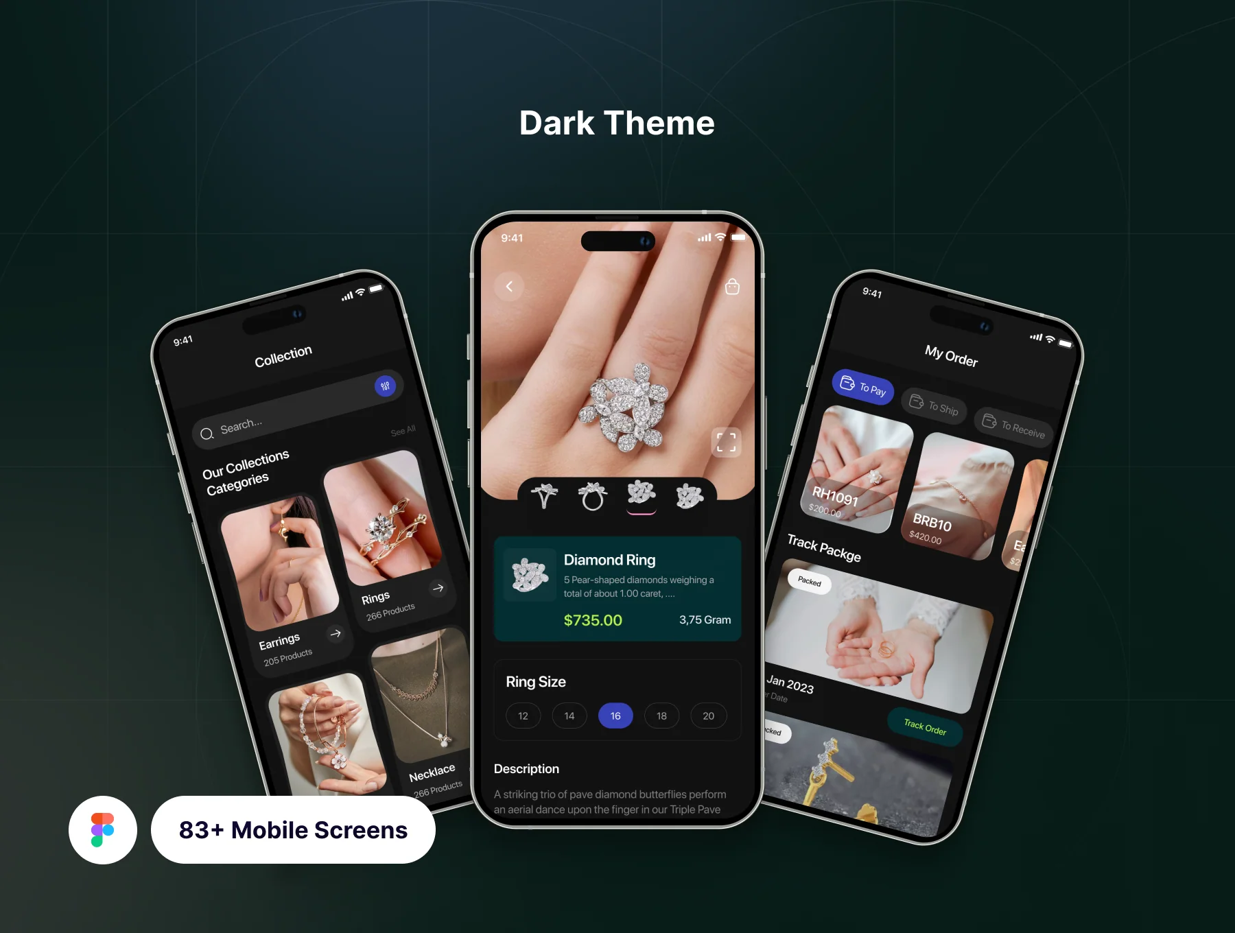 Filllo Jewellery Shop App UI Kit 5