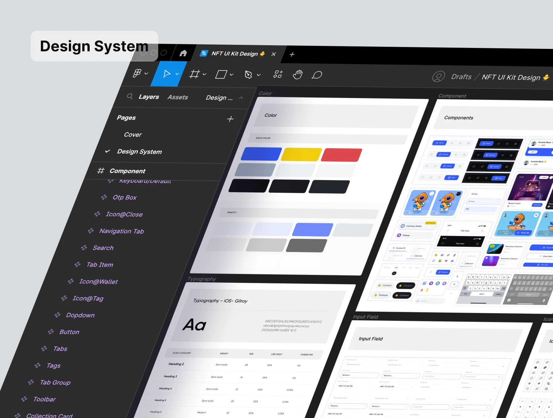 Filllo NFT Market UI Kit 3