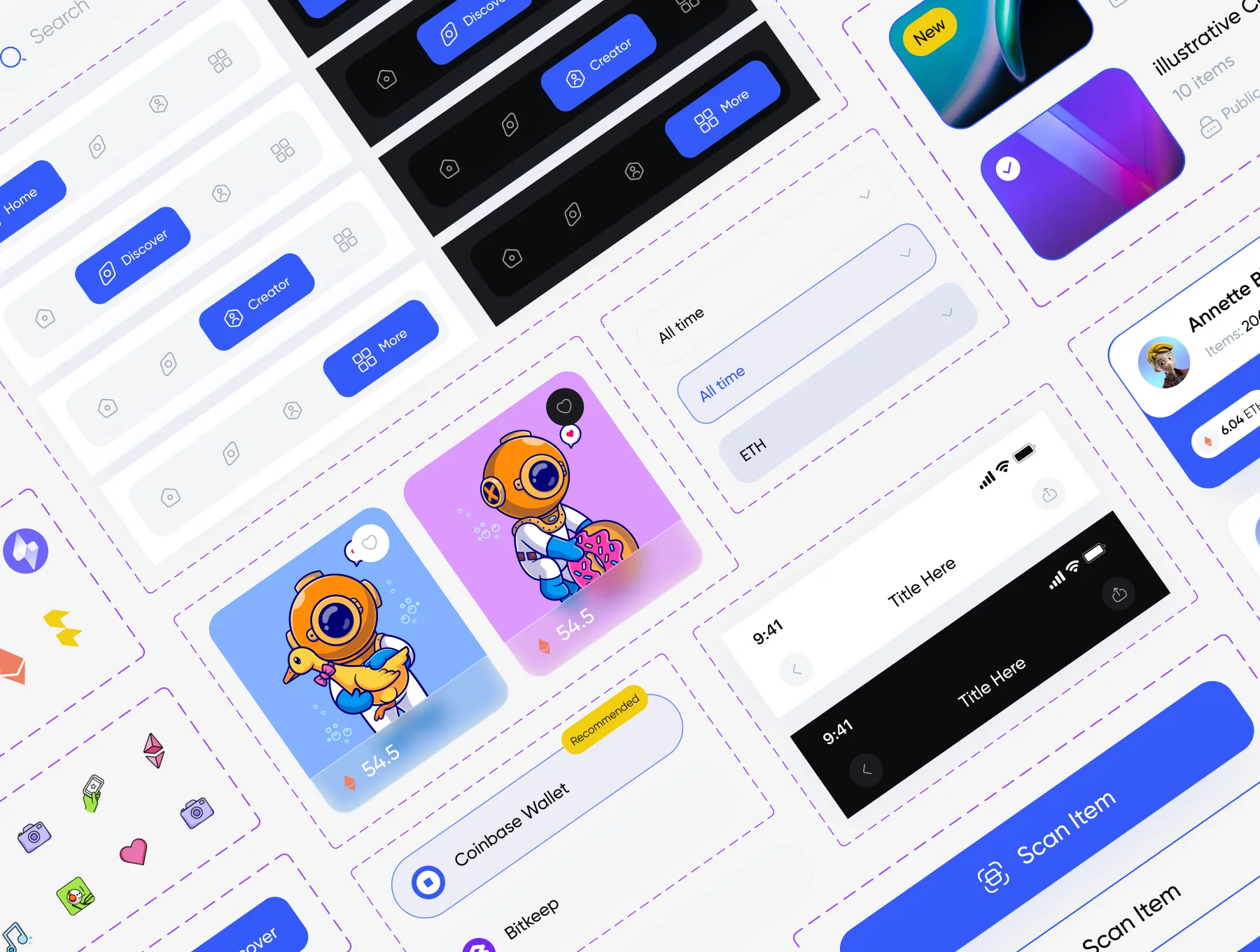 Filllo NFT Market UI Kit 4