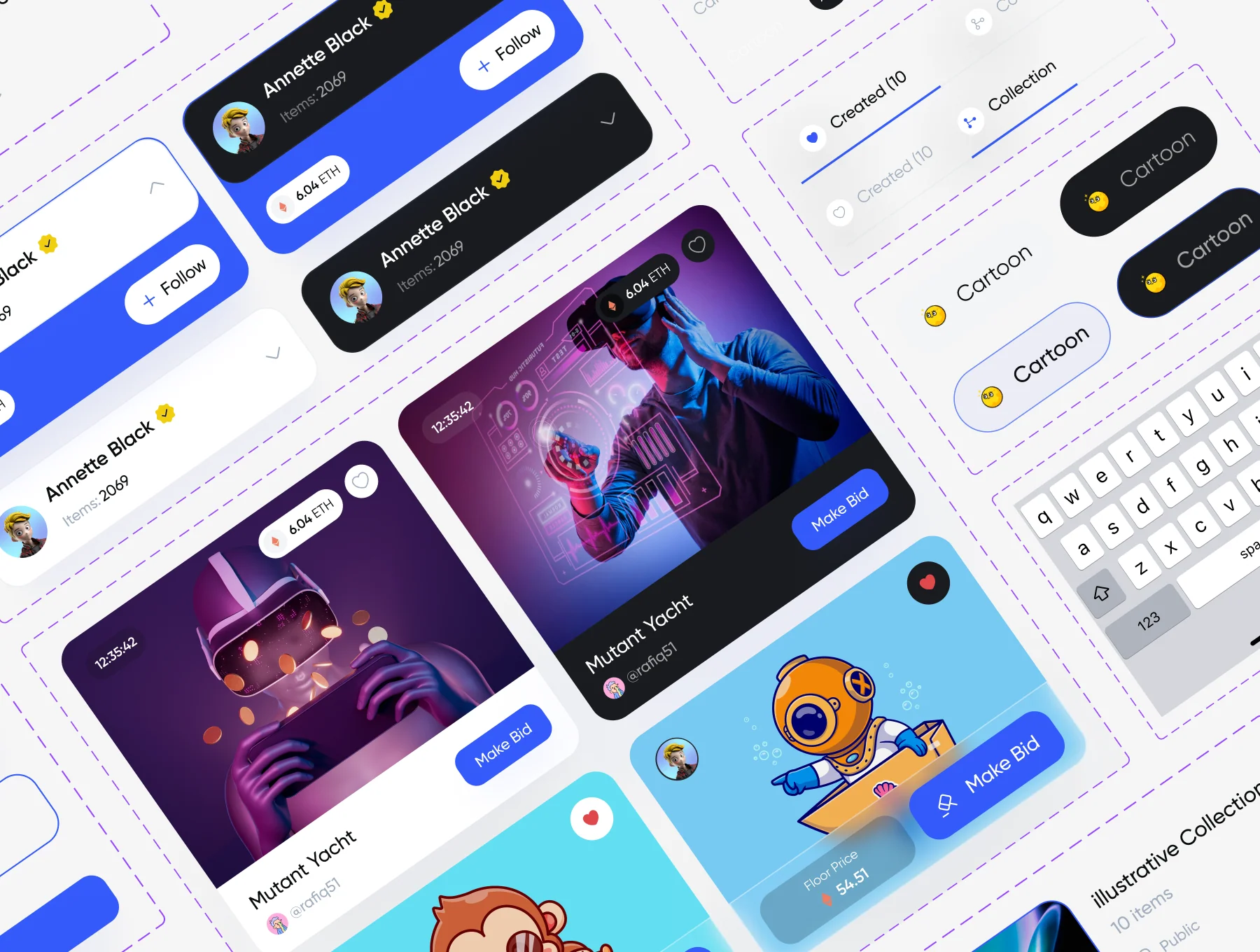 Filllo NFT Market UI Kit 5