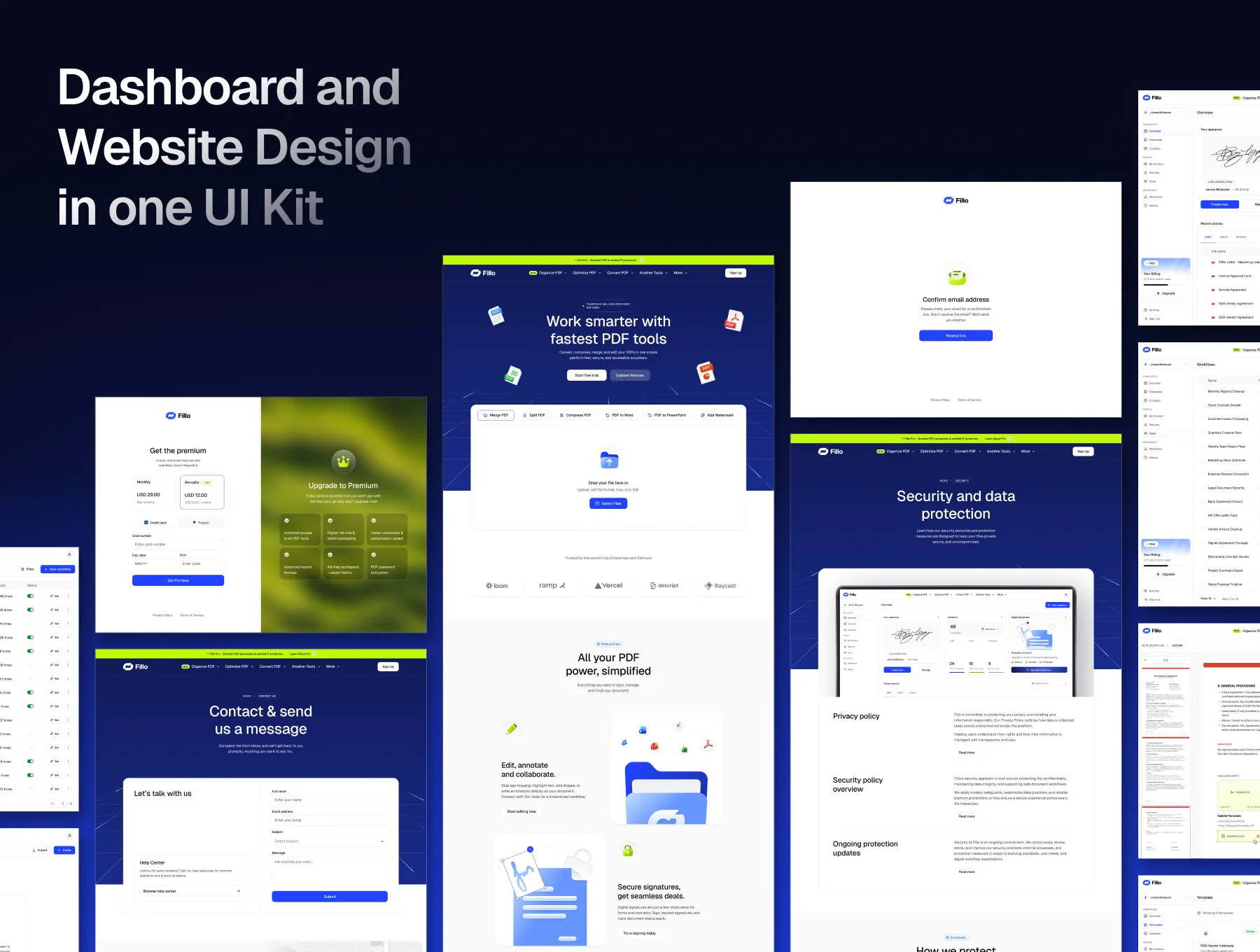 Fillo - All in One PDF Tools UI Kit 5